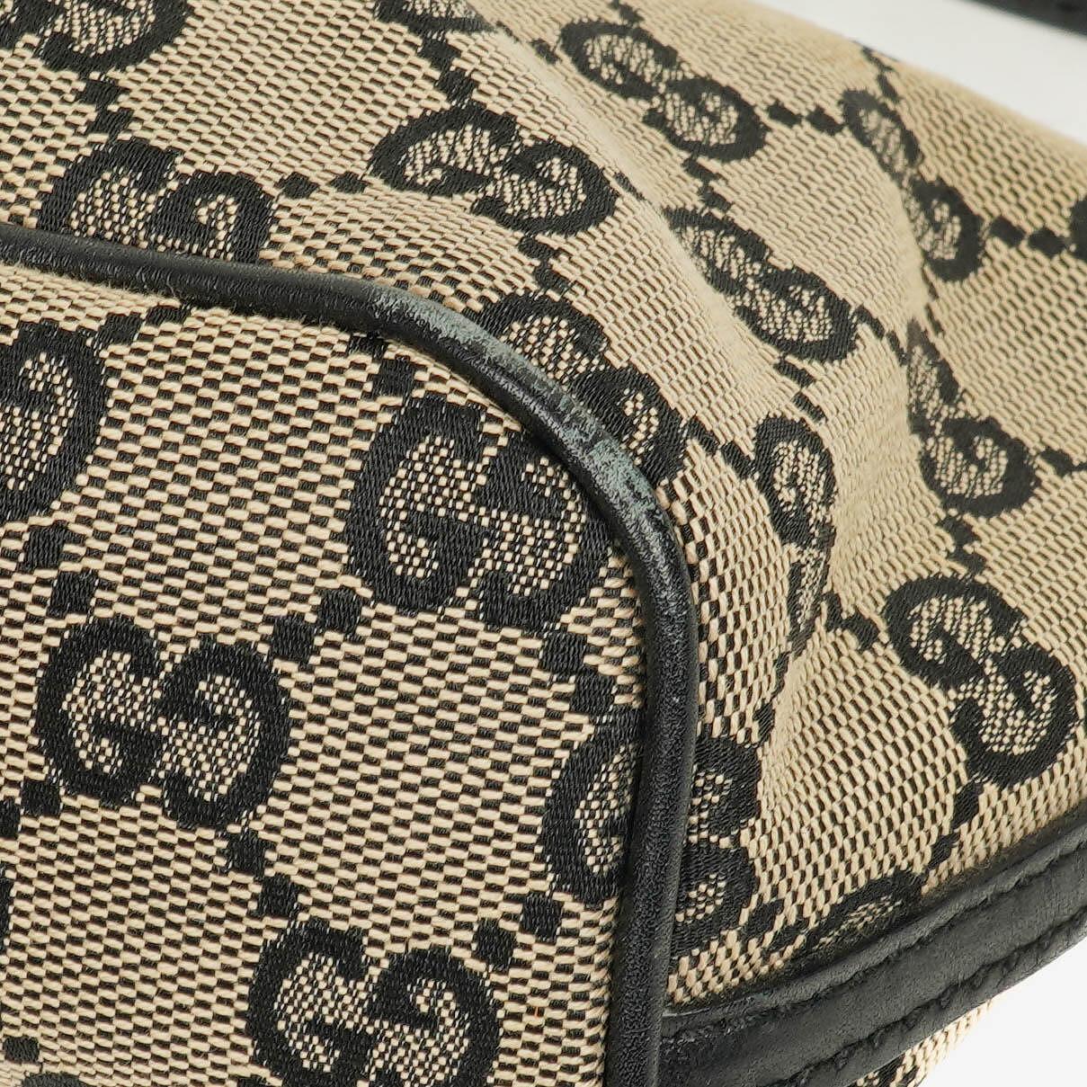 Gucci Mini Baguette Pochette Boat GG Monogram Bag