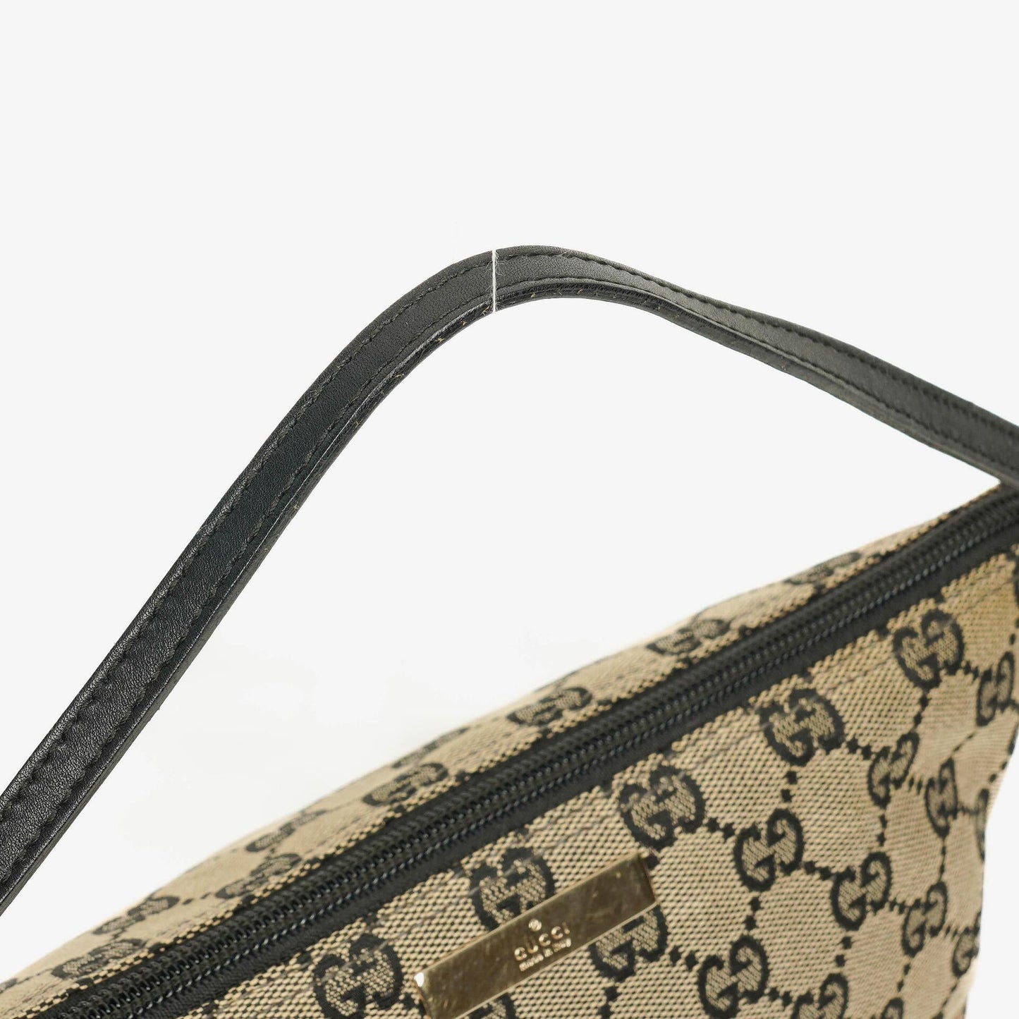 Gucci Mini Baguette Pochette Boat GG Monogram Bag