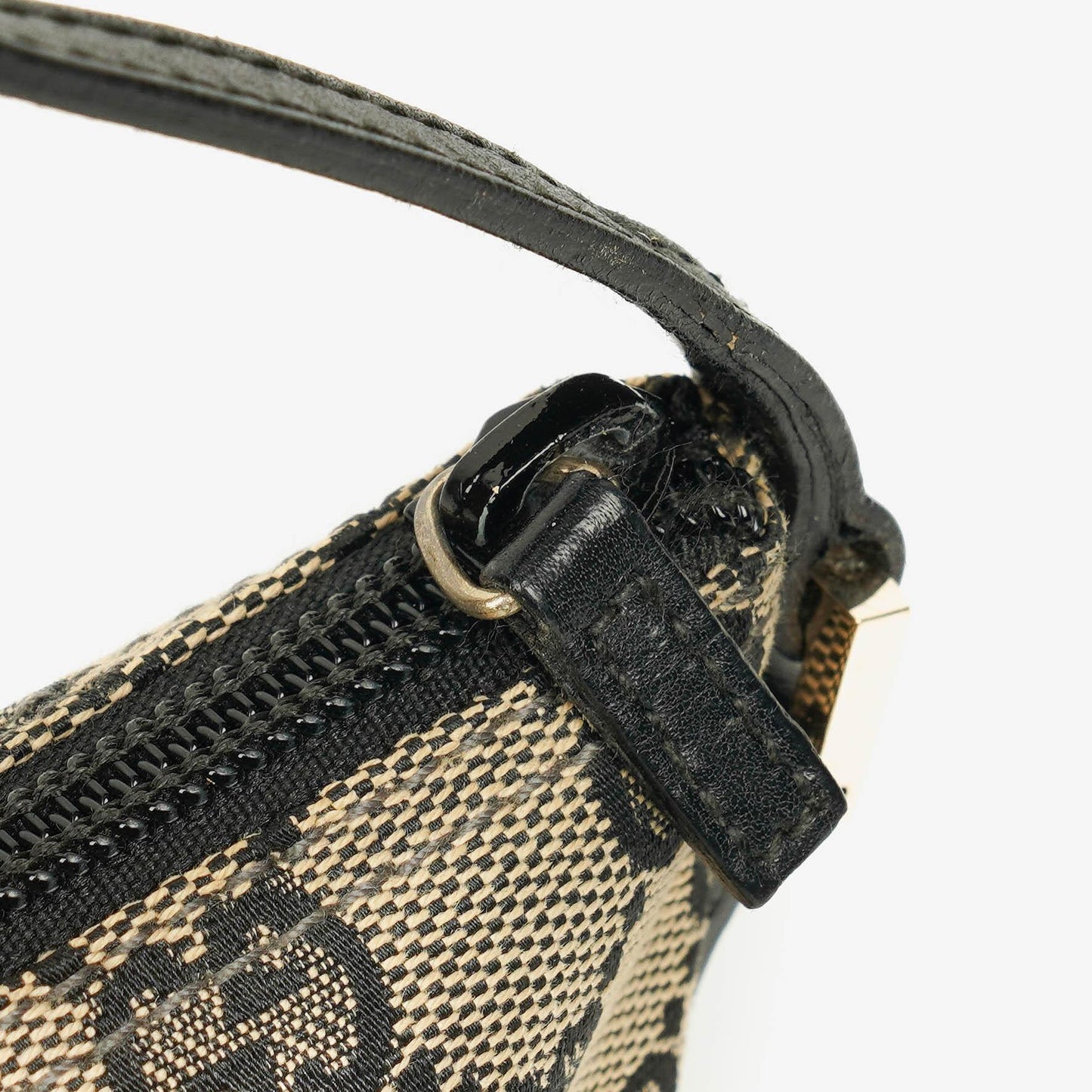 Gucci Mini Baguette Pochette Boat GG Monogram Bag
