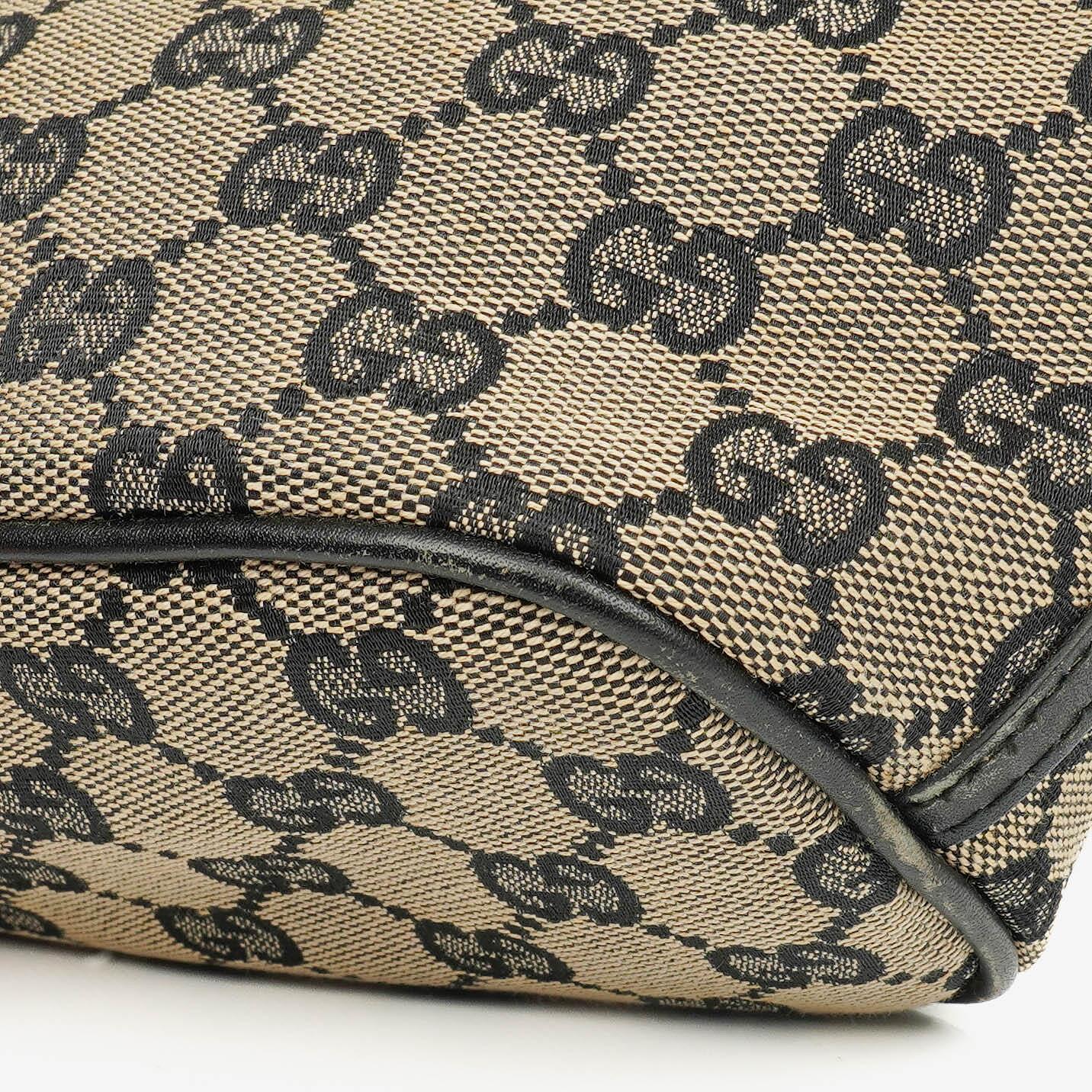 Gucci Mini Baguette Pochette Boat GG Monogram Bag