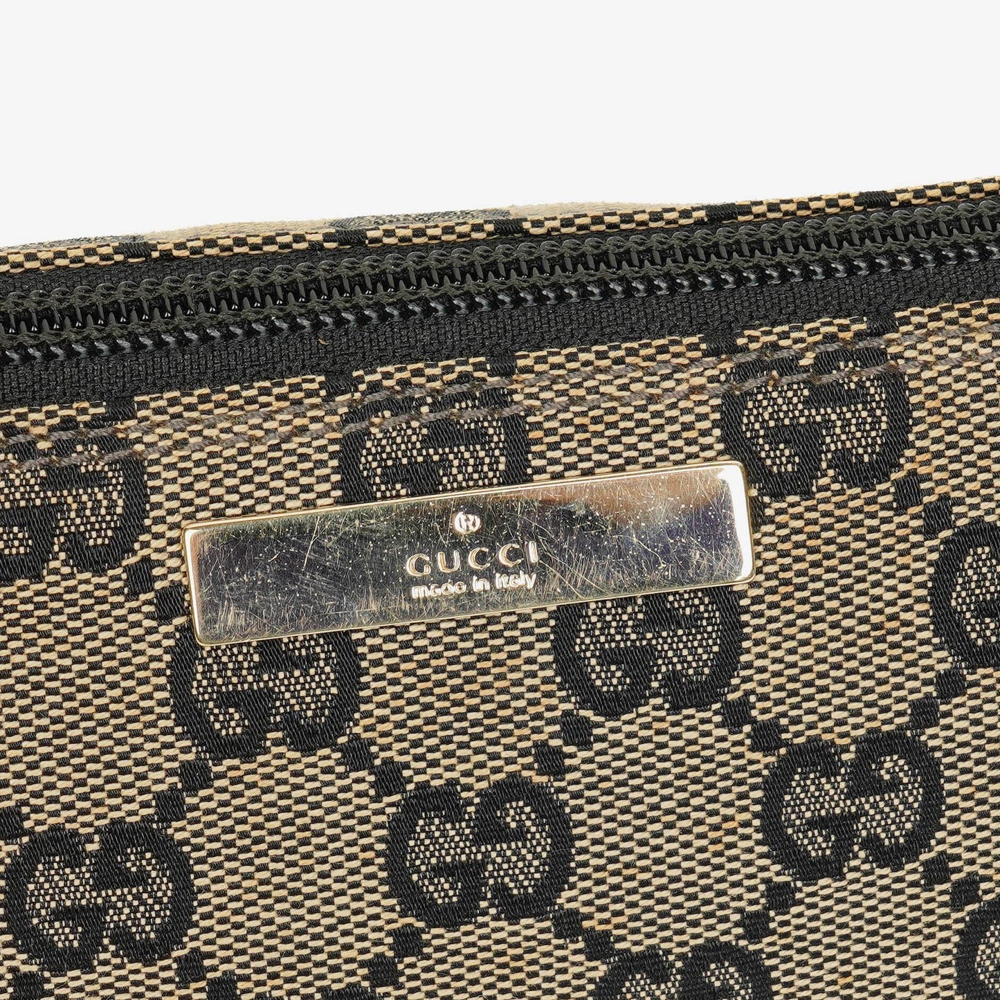 Gucci Mini Baguette Pochette Boat GG Monogram Bag