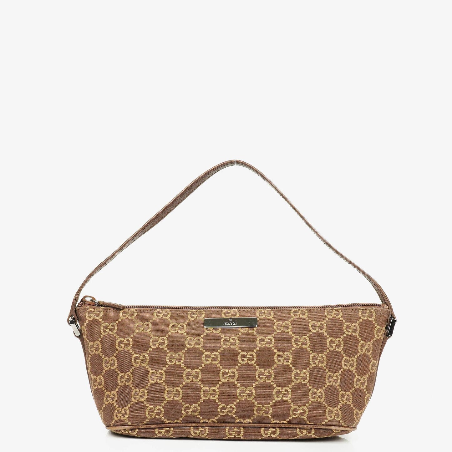 Gucci Mini Baguette Pochette Boat GG Monogram Bag