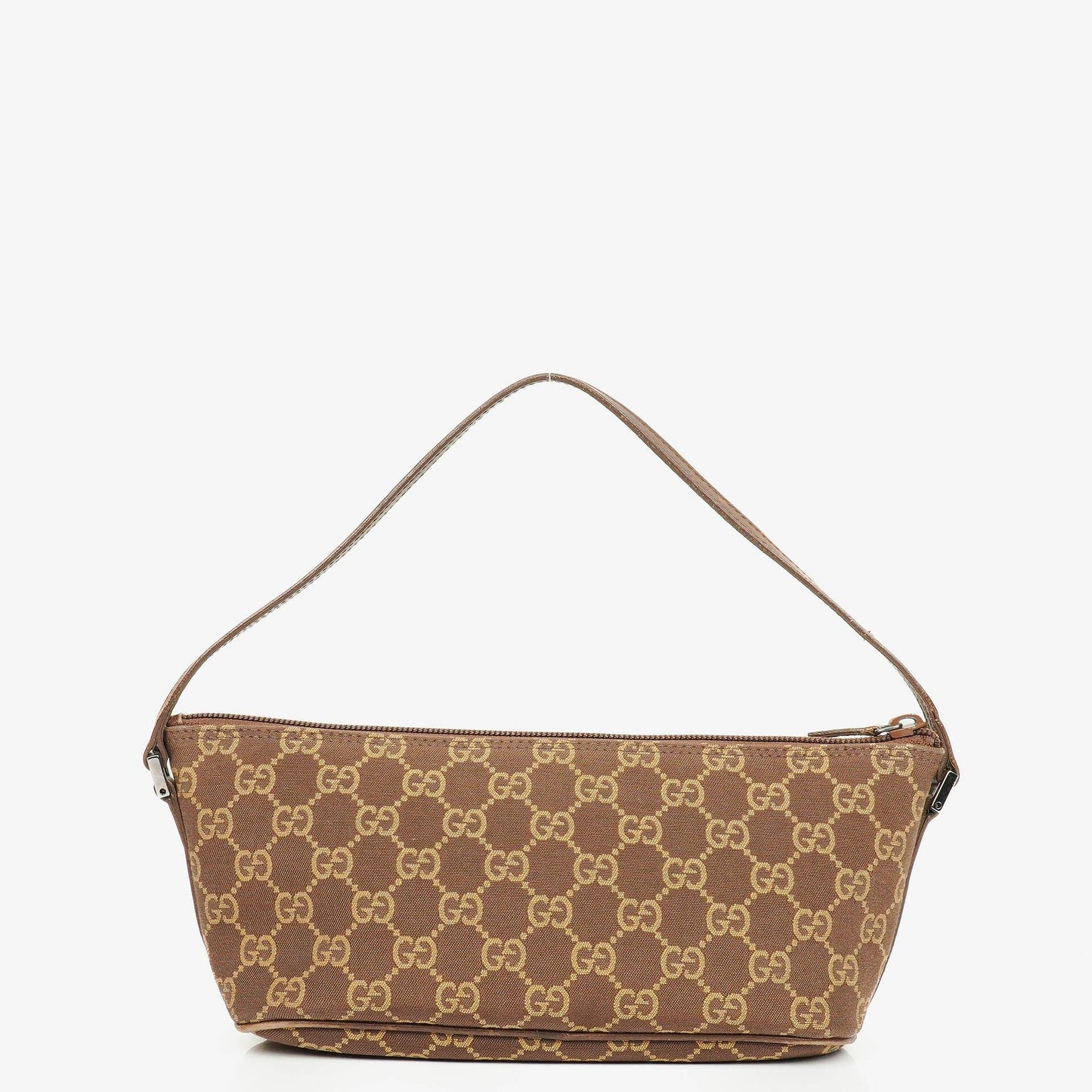 Gucci Mini Baguette Pochette Boat GG Monogram Bag