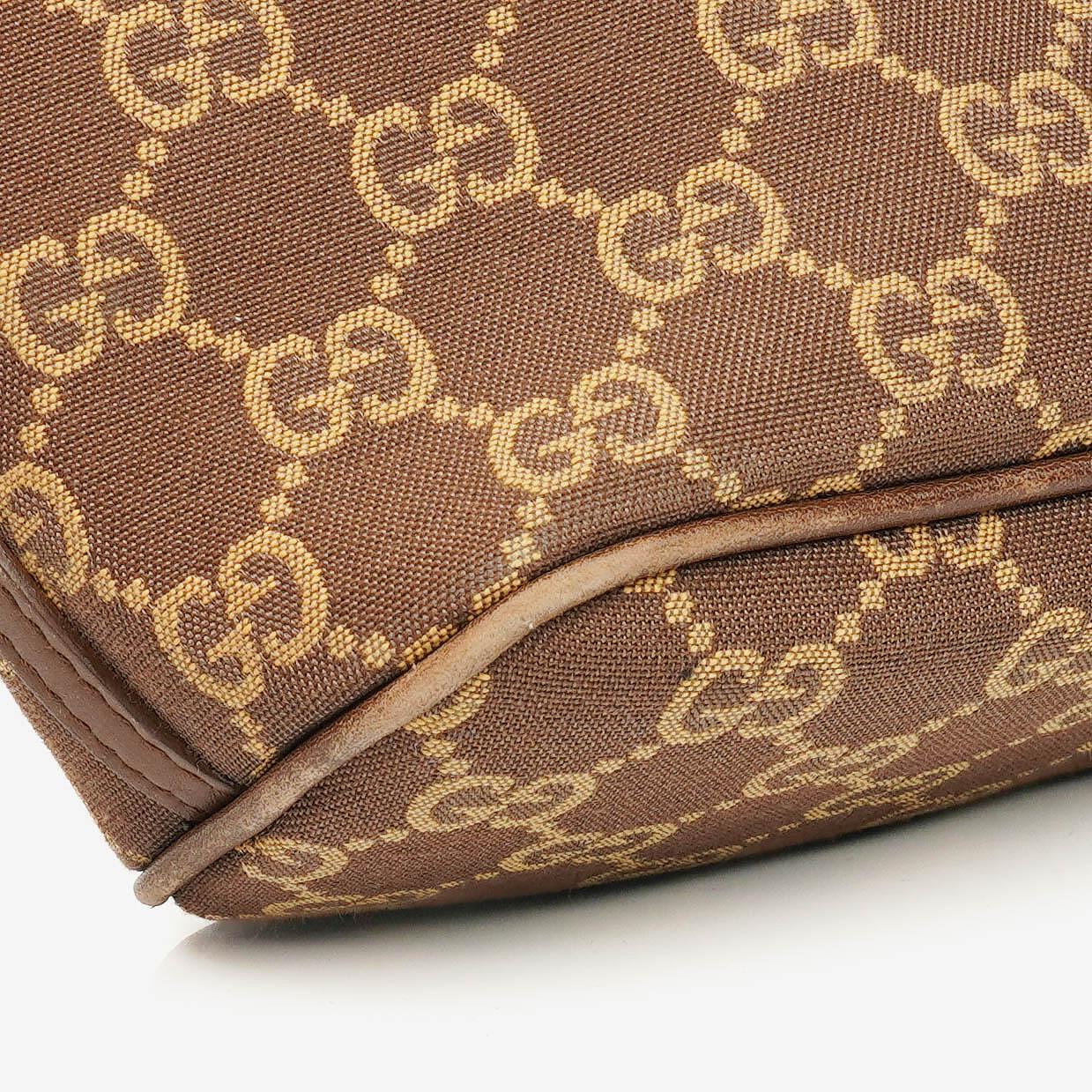 Gucci Mini Baguette Pochette Boat GG Monogram Bag