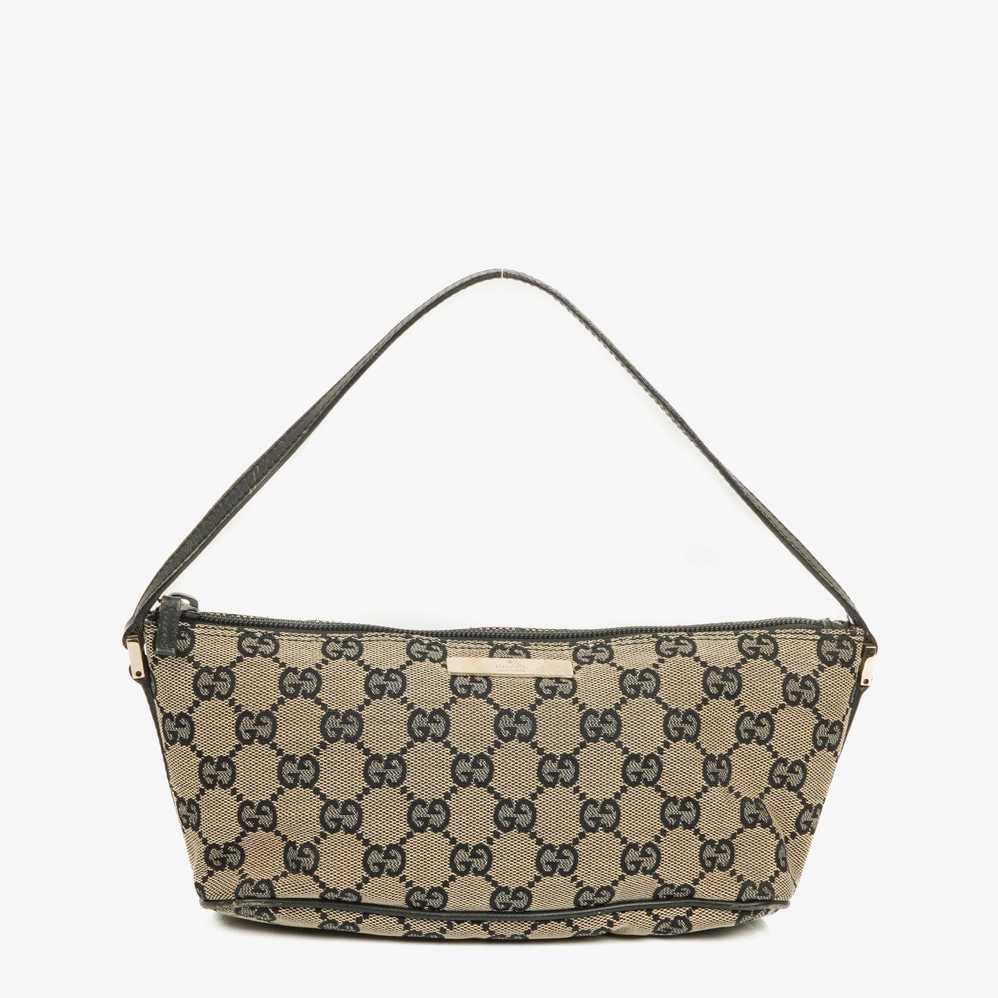 Gucci Mini Baguette Pochette Boat GG Monogram Bag