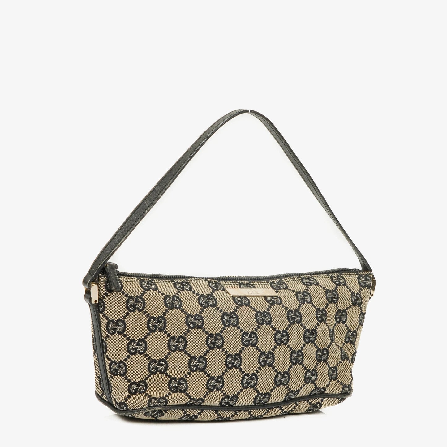 Gucci Mini Baguette Pochette Boat GG Monogram Bag