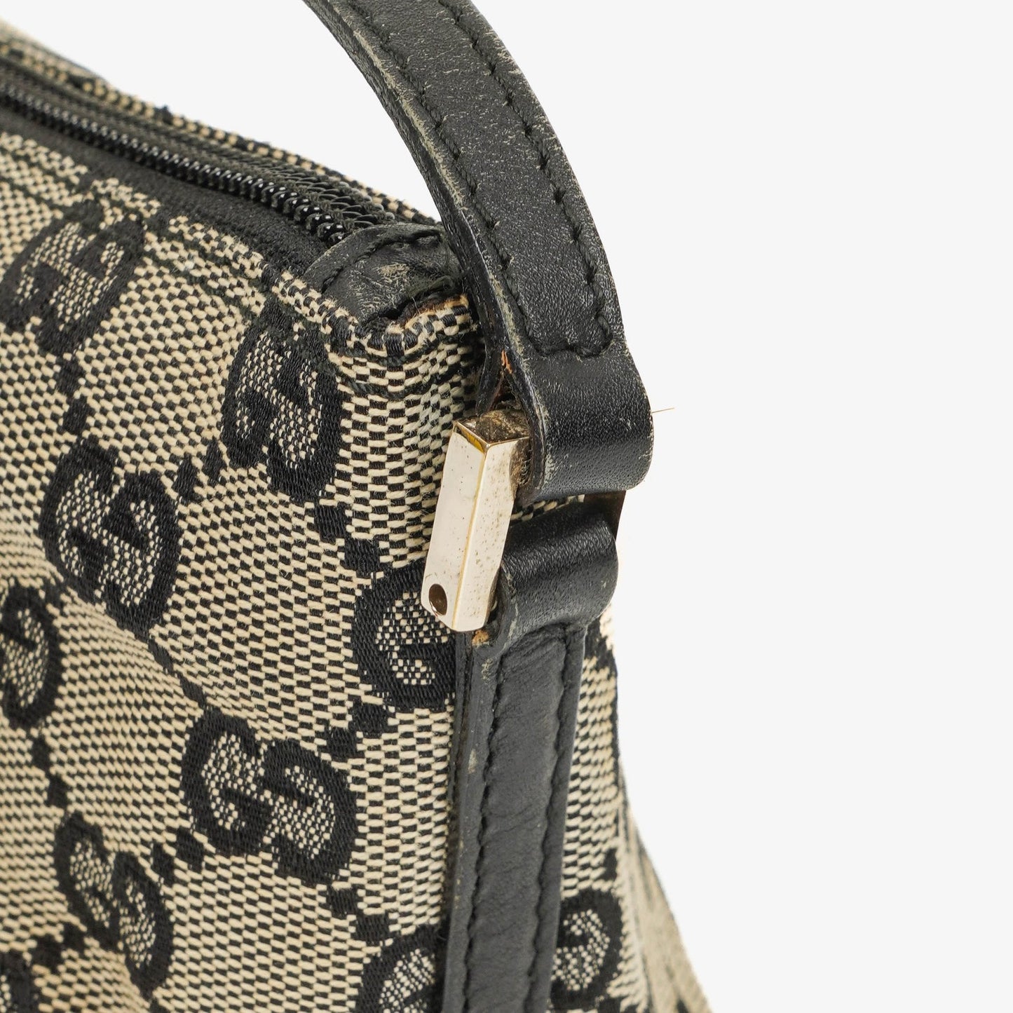 Gucci Mini Baguette Pochette Boat GG Monogram Bag
