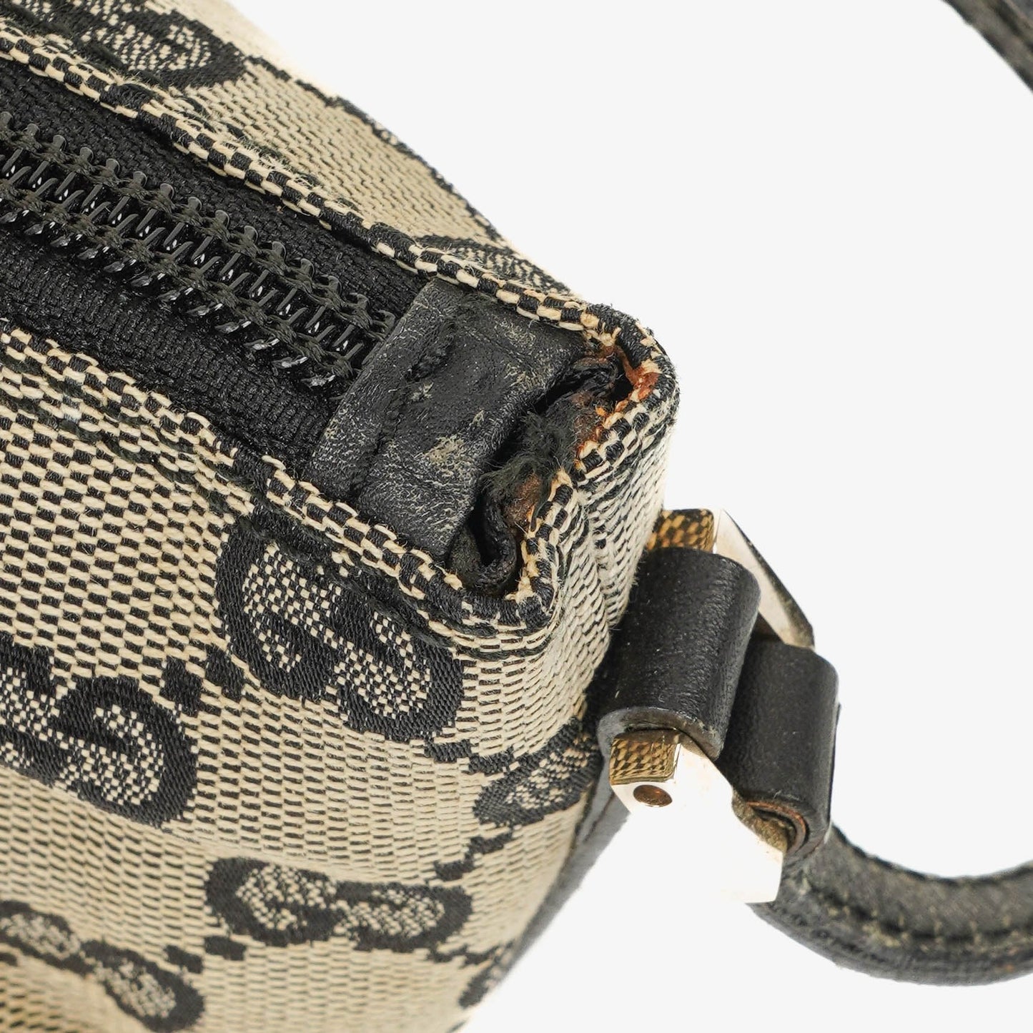 Gucci Mini Baguette Pochette Boat GG Monogram Bag