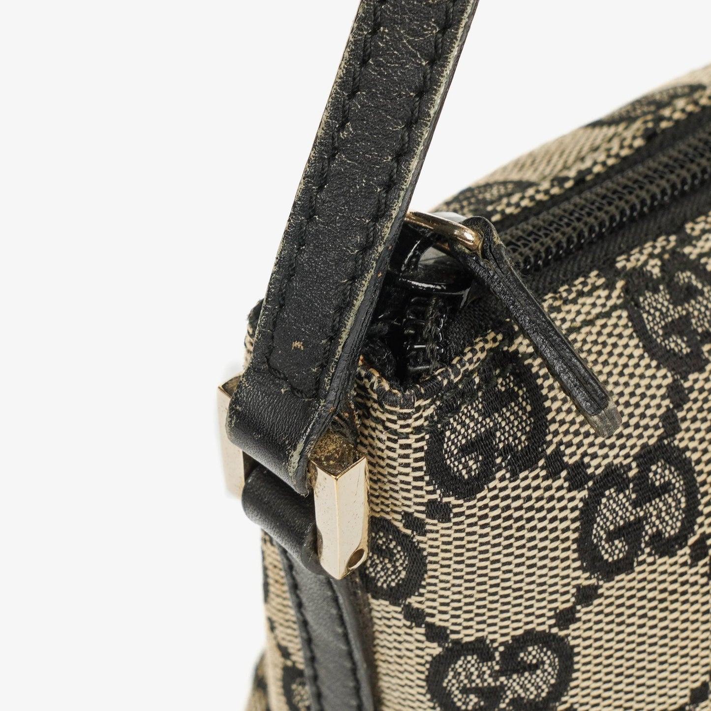 Gucci Mini Baguette Pochette Boat GG Monogram Bag