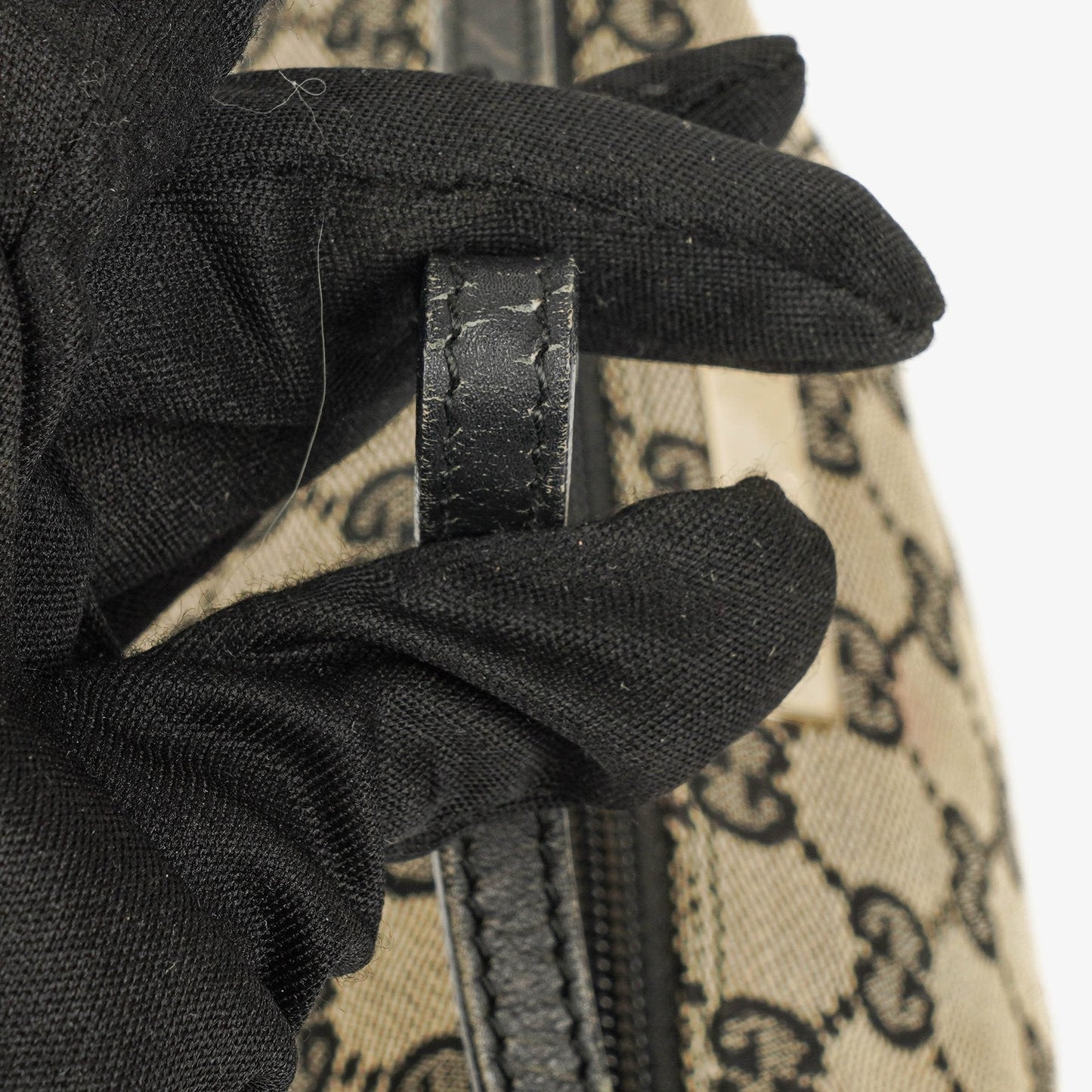 Gucci Mini Baguette Pochette Boat GG Monogram Bag