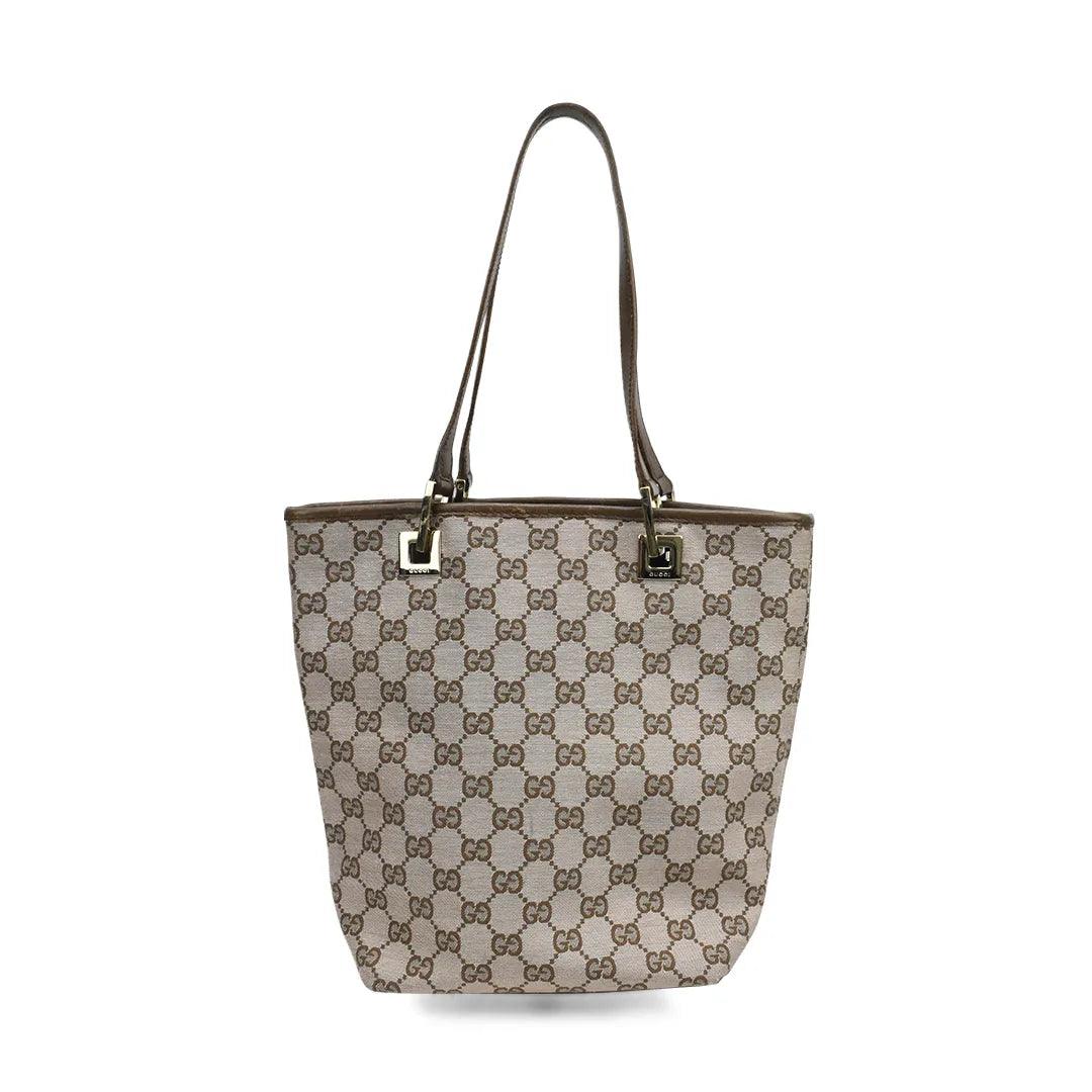 Gucci Monogram Leather Mini Tote