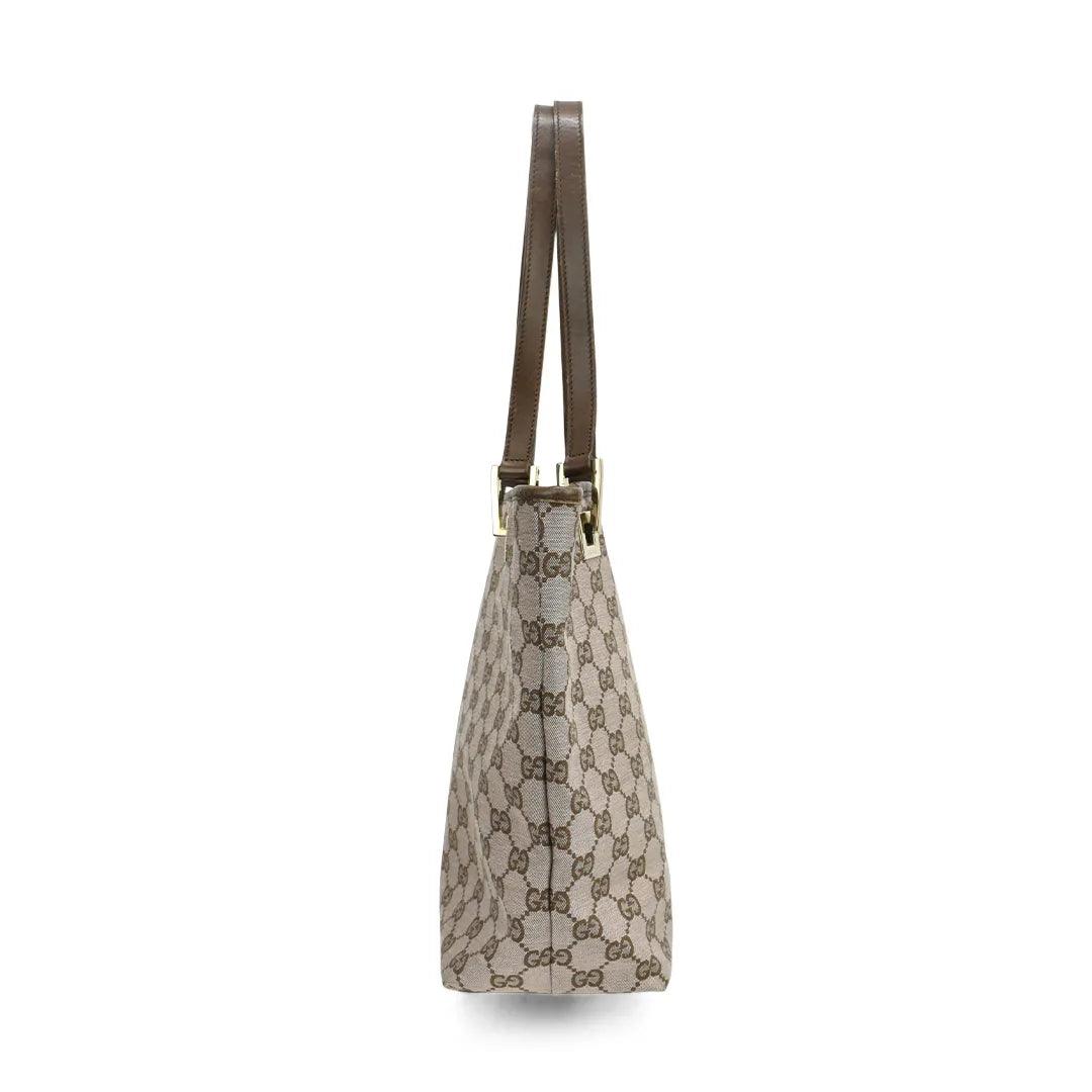Gucci Monogram Leather Mini Tote