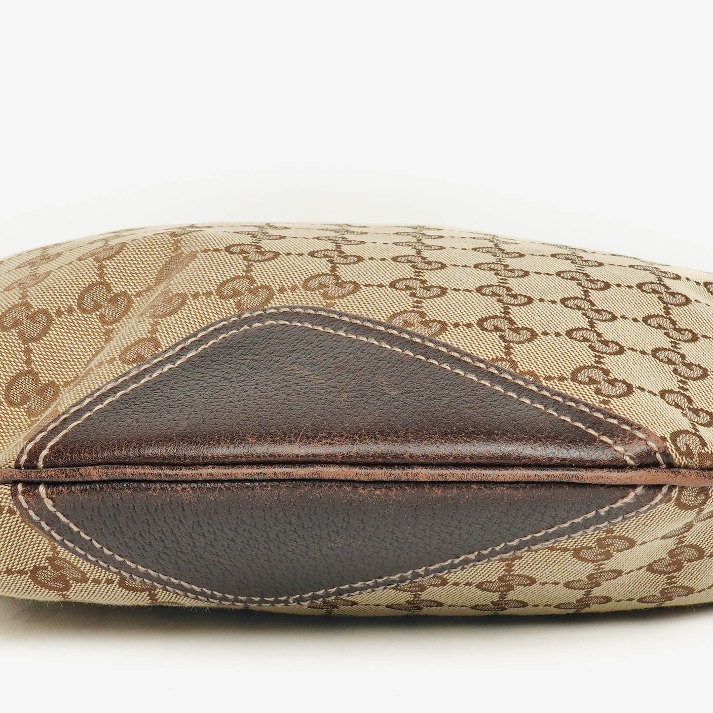Gucci Monogram Canvas Hobo Bag
