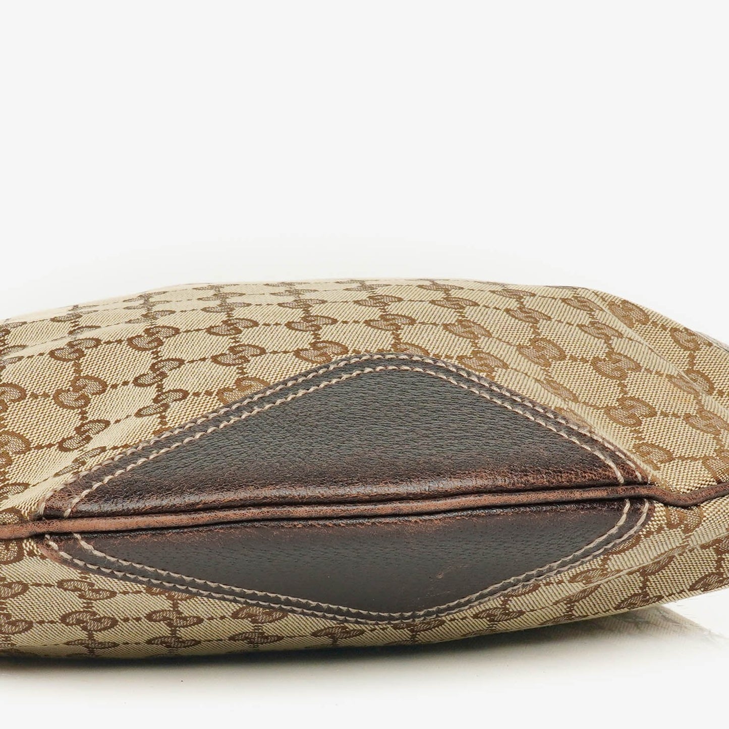 Gucci Monogram Canvas Hobo Bag