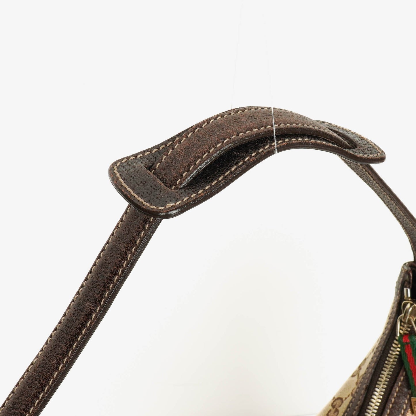 Gucci Monogram Canvas Hobo Bag