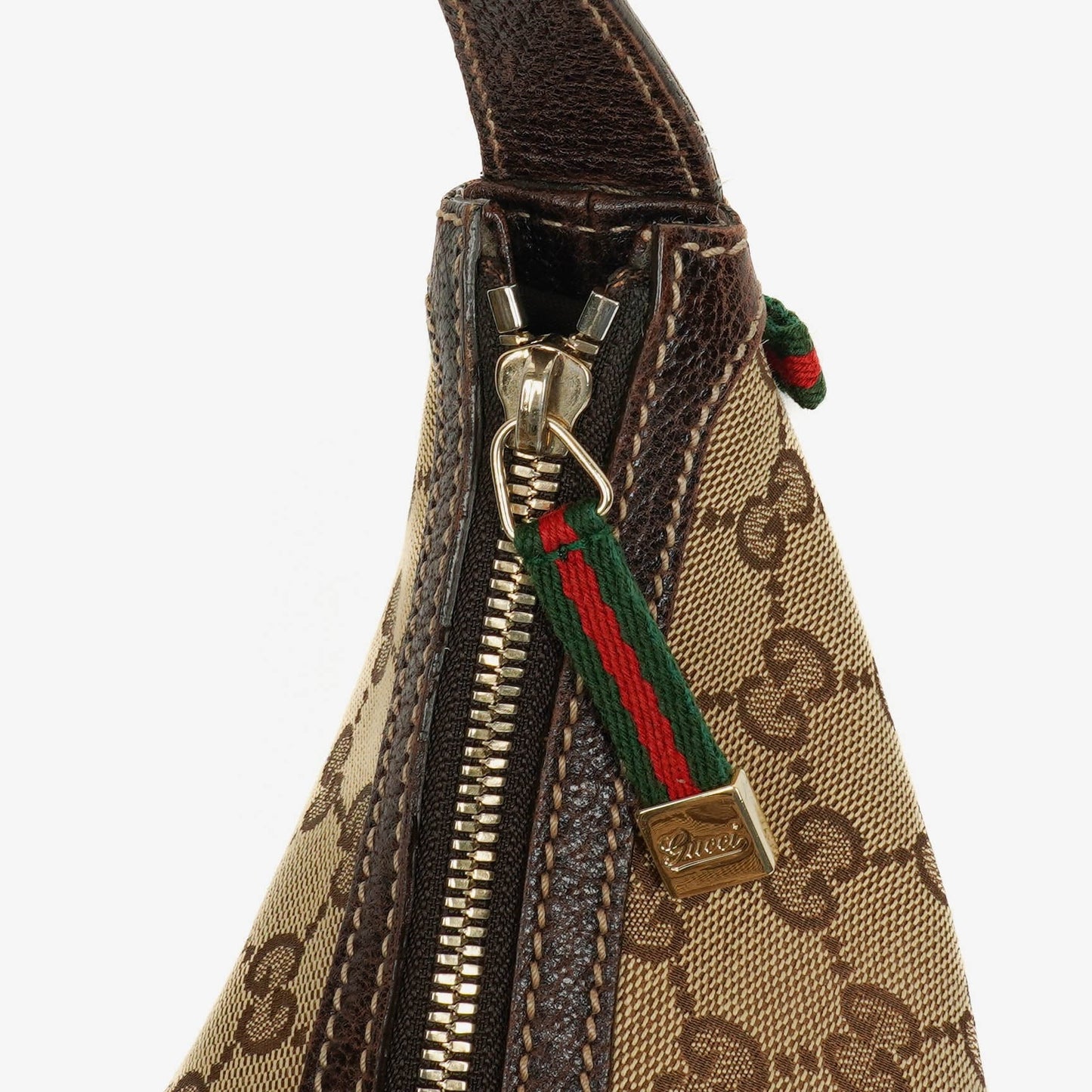 Gucci Monogram Canvas Hobo Bag