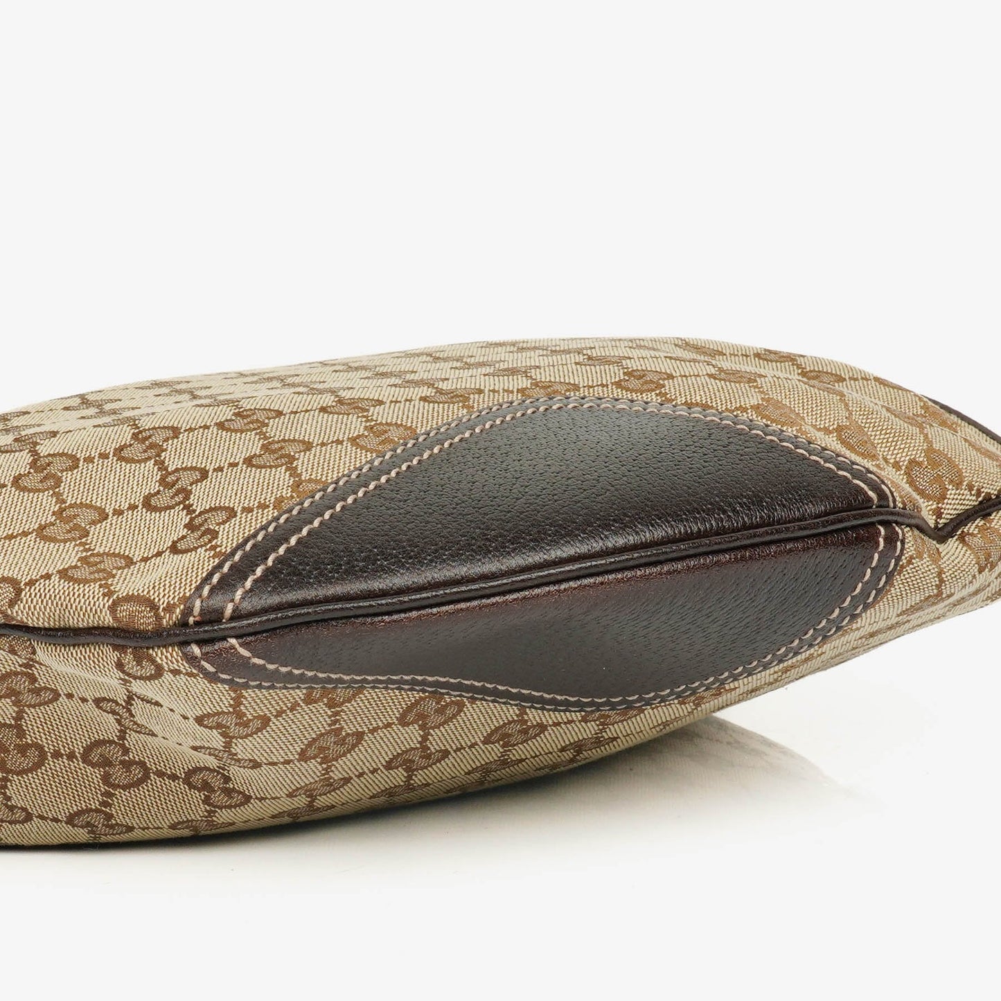 Gucci Monogram Canvas Hobo Bag