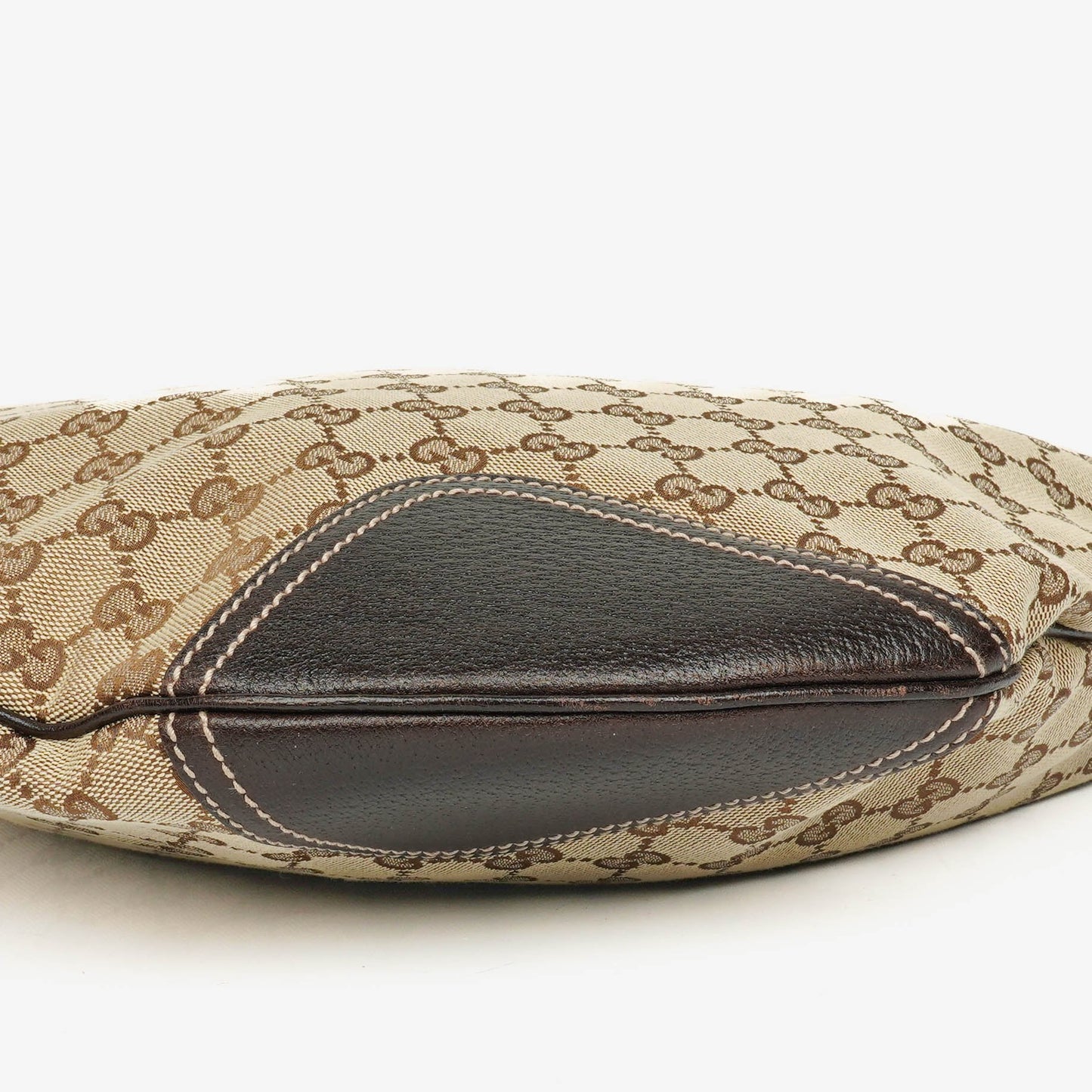 Gucci Monogram Canvas Hobo Bag