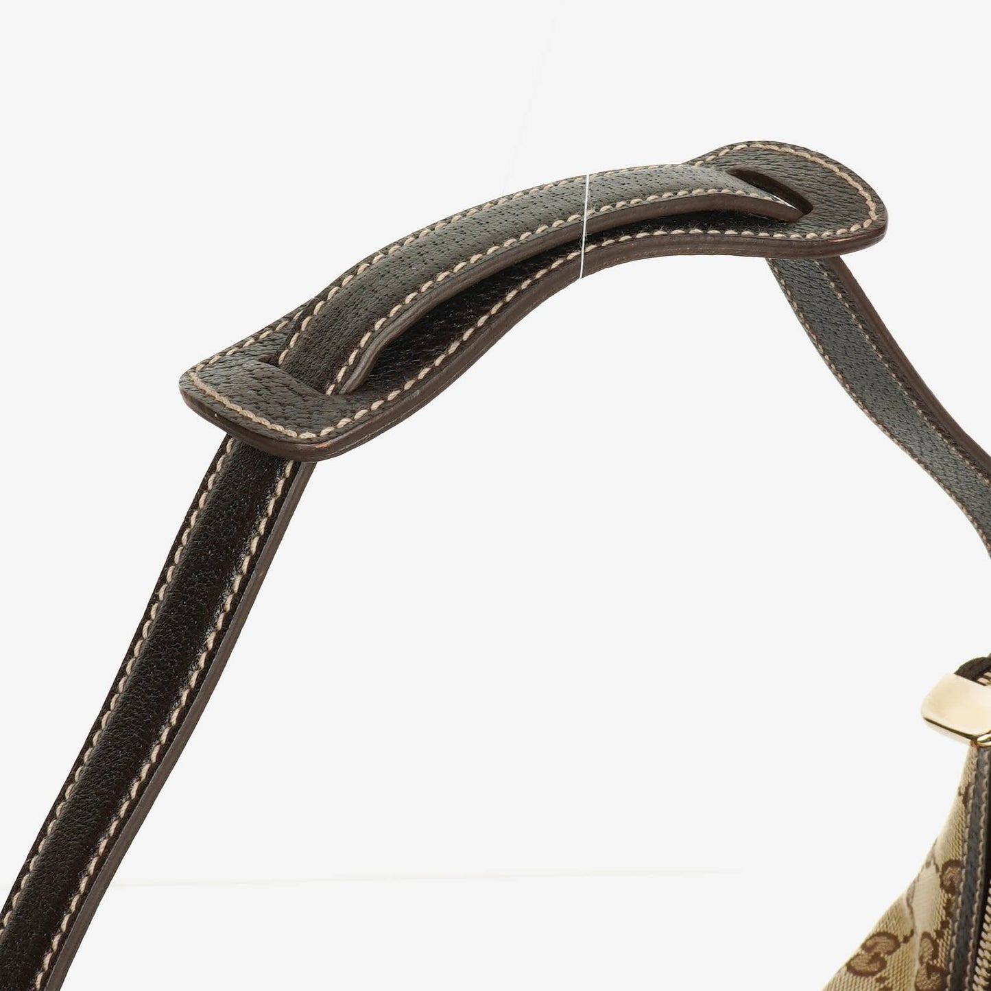 Gucci Monogram Canvas Hobo Bag
