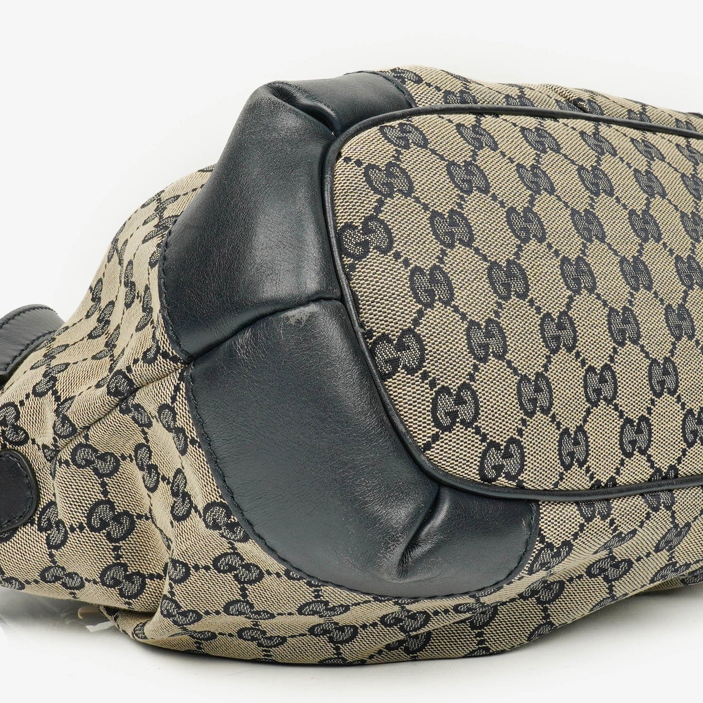 Gucci Monogram Canvas Sukey Hobo Bag