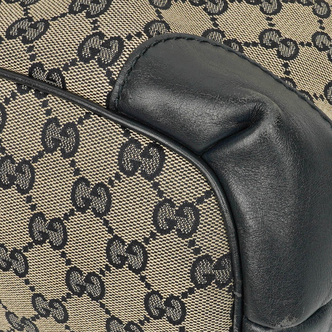 Gucci Monogram Canvas Sukey Hobo Bag