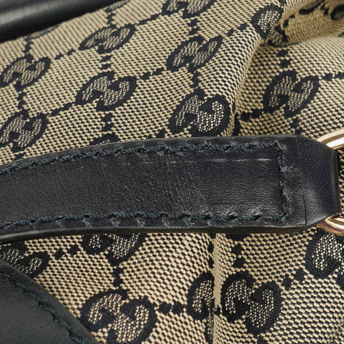 Gucci Monogram Canvas Sukey Hobo Bag