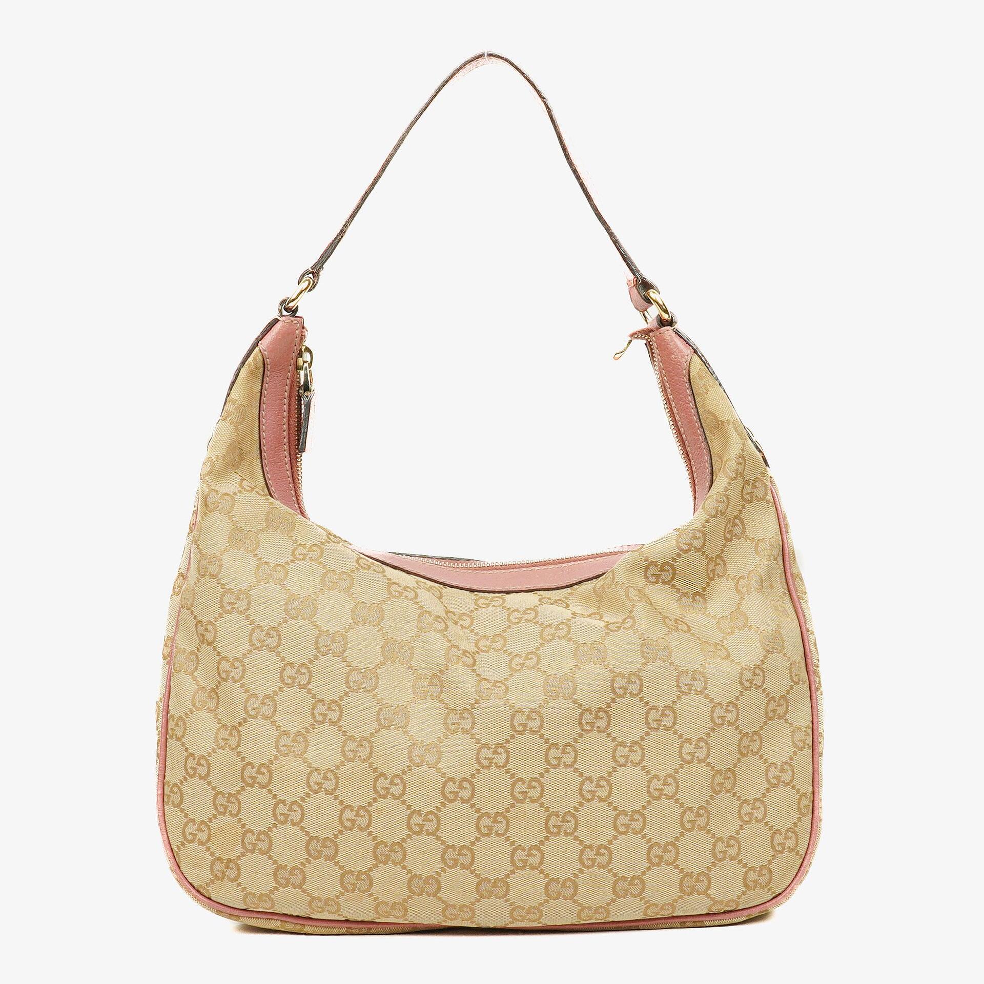 Gucci Monogram Charmy Hobo Bag