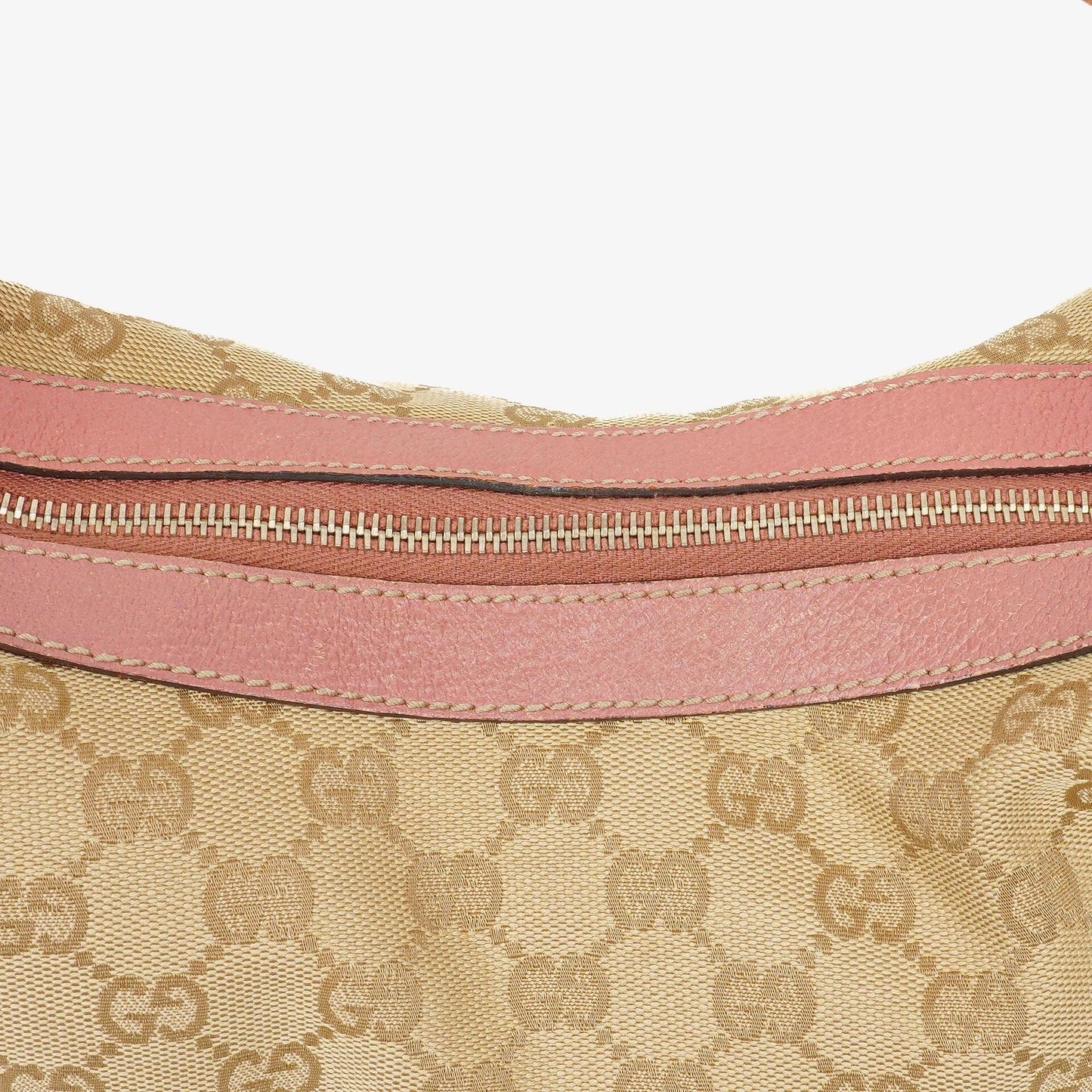Gucci Monogram Charmy Hobo Bag