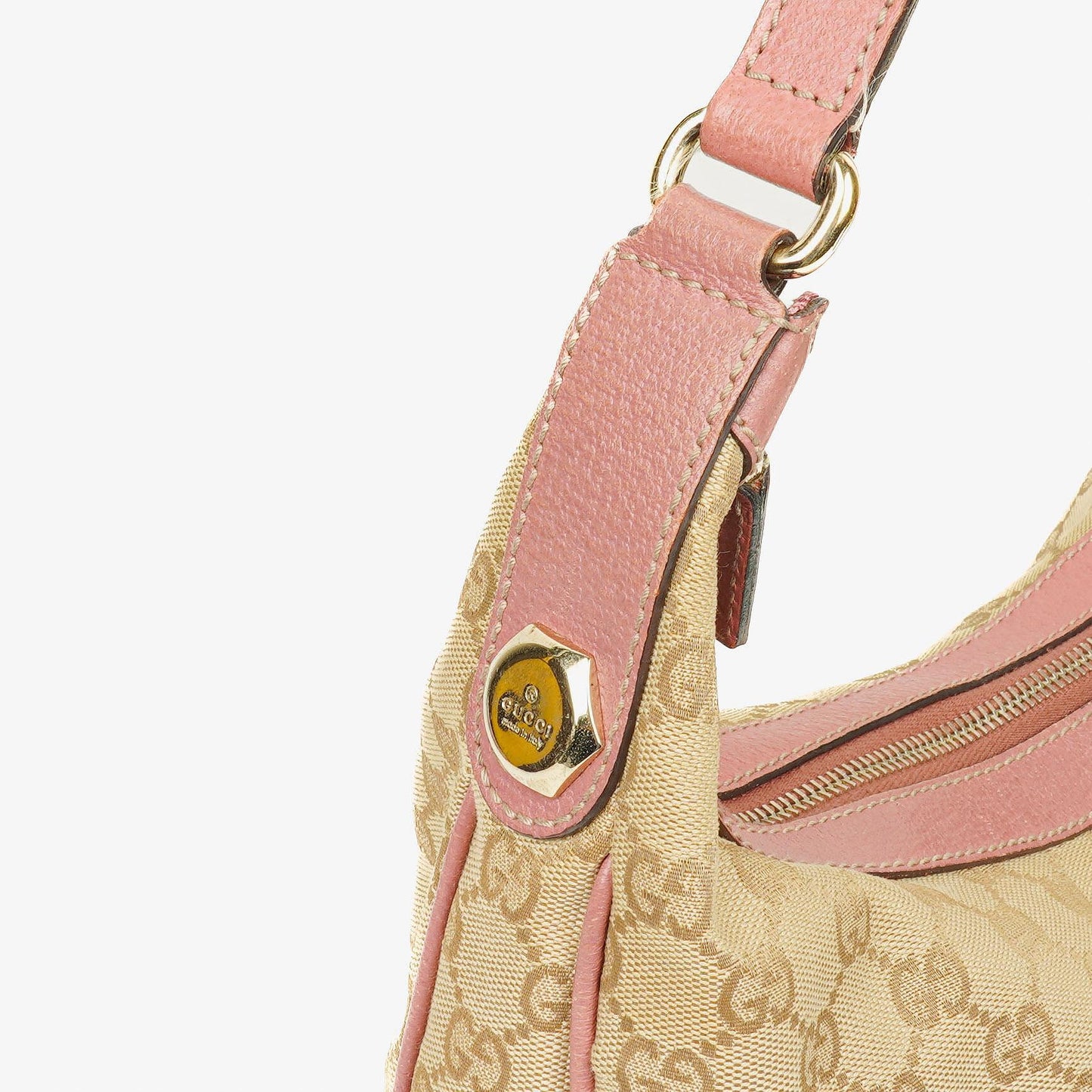 Gucci Monogram Charmy Hobo Bag