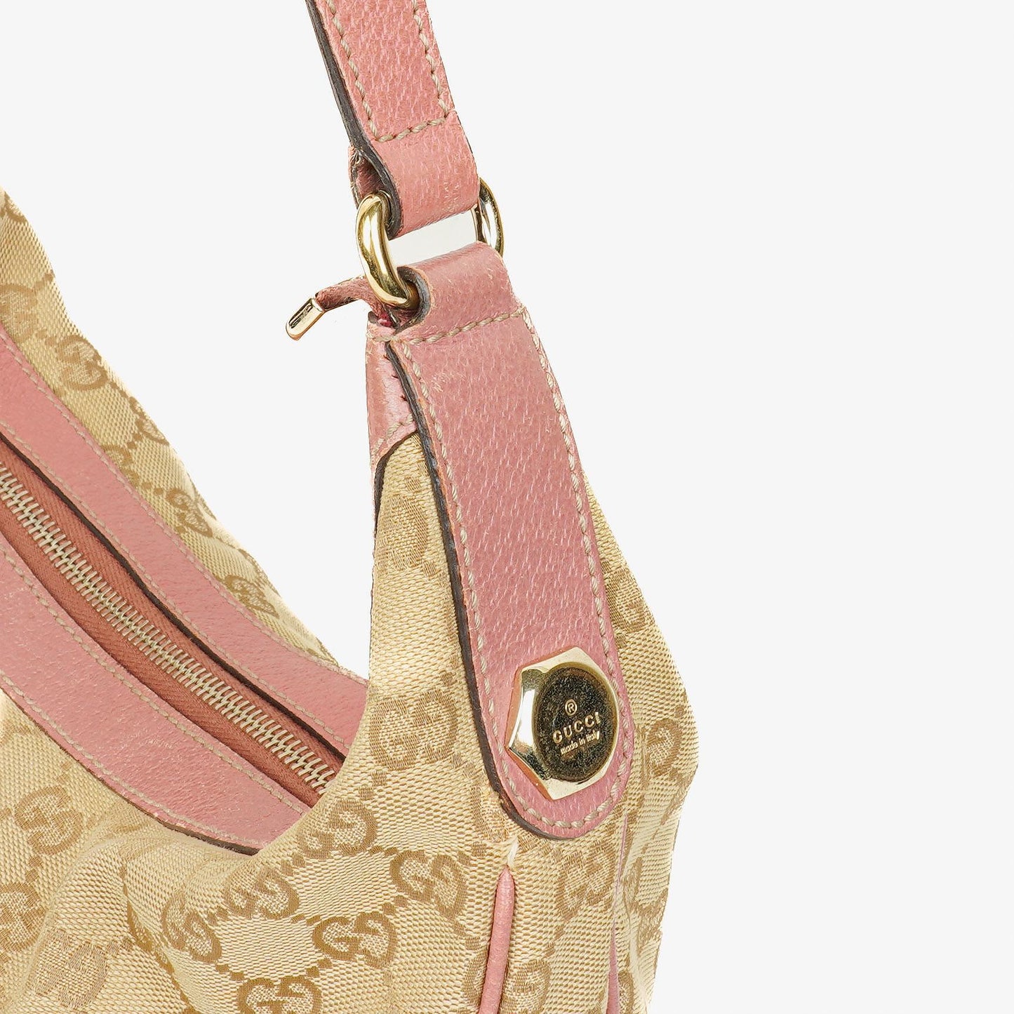 Gucci Monogram Charmy Hobo Bag