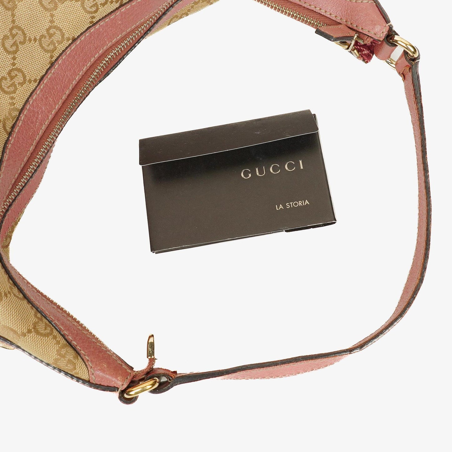 Gucci Monogram Charmy Hobo Bag