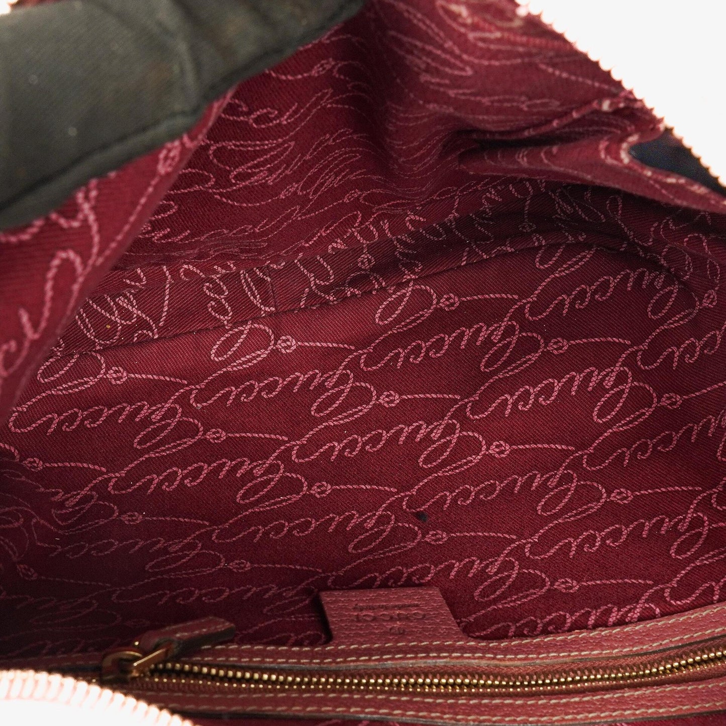 Gucci Monogram Charmy Hobo Bag