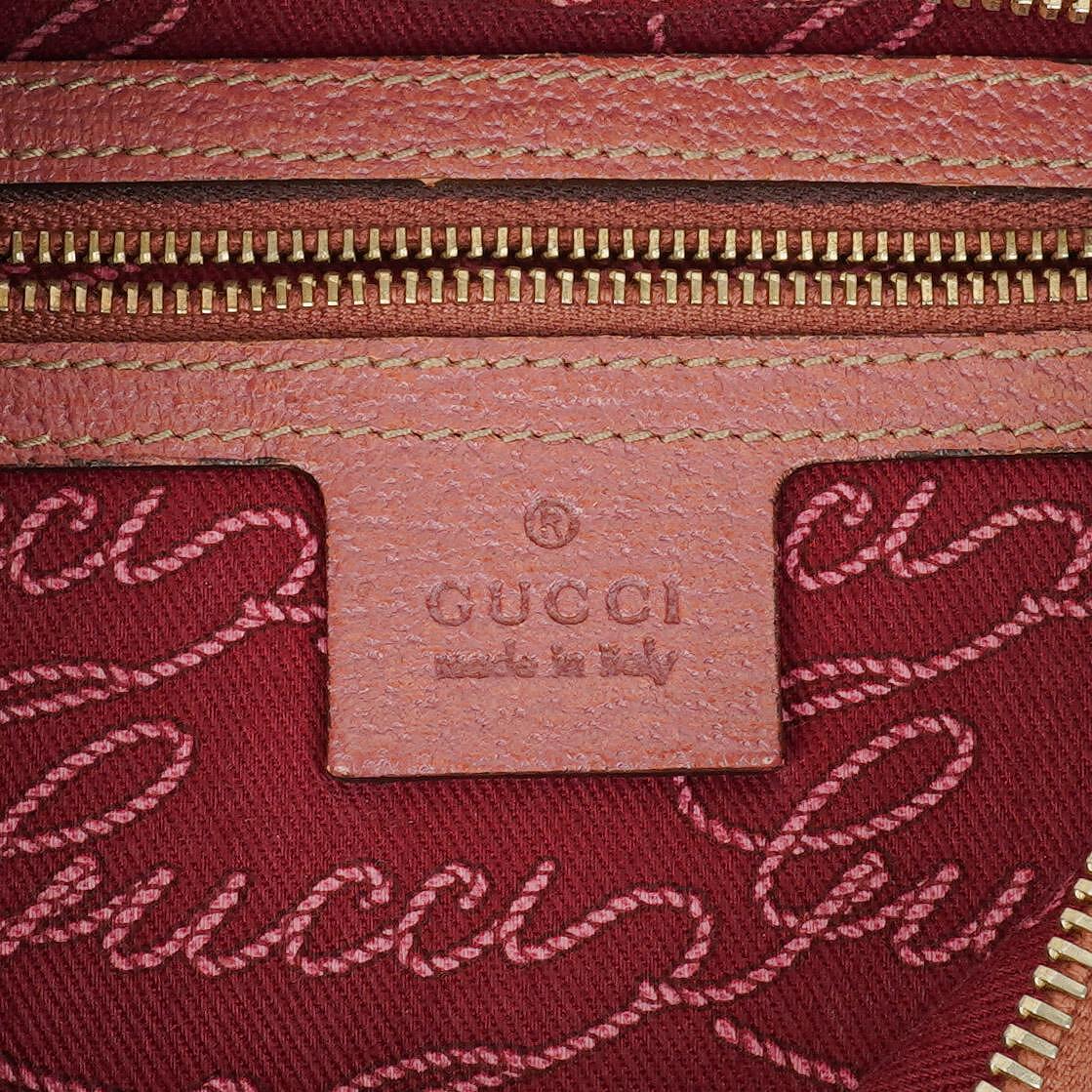 Gucci Monogram Charmy Hobo Bag