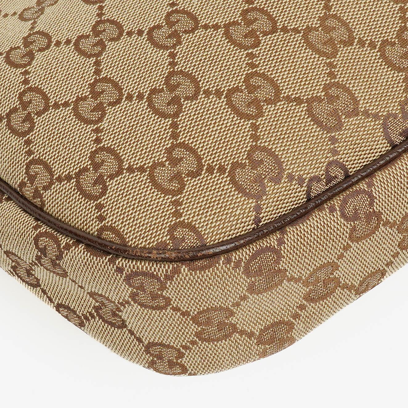 Gucci Monogram Charmy Hobo Bag
