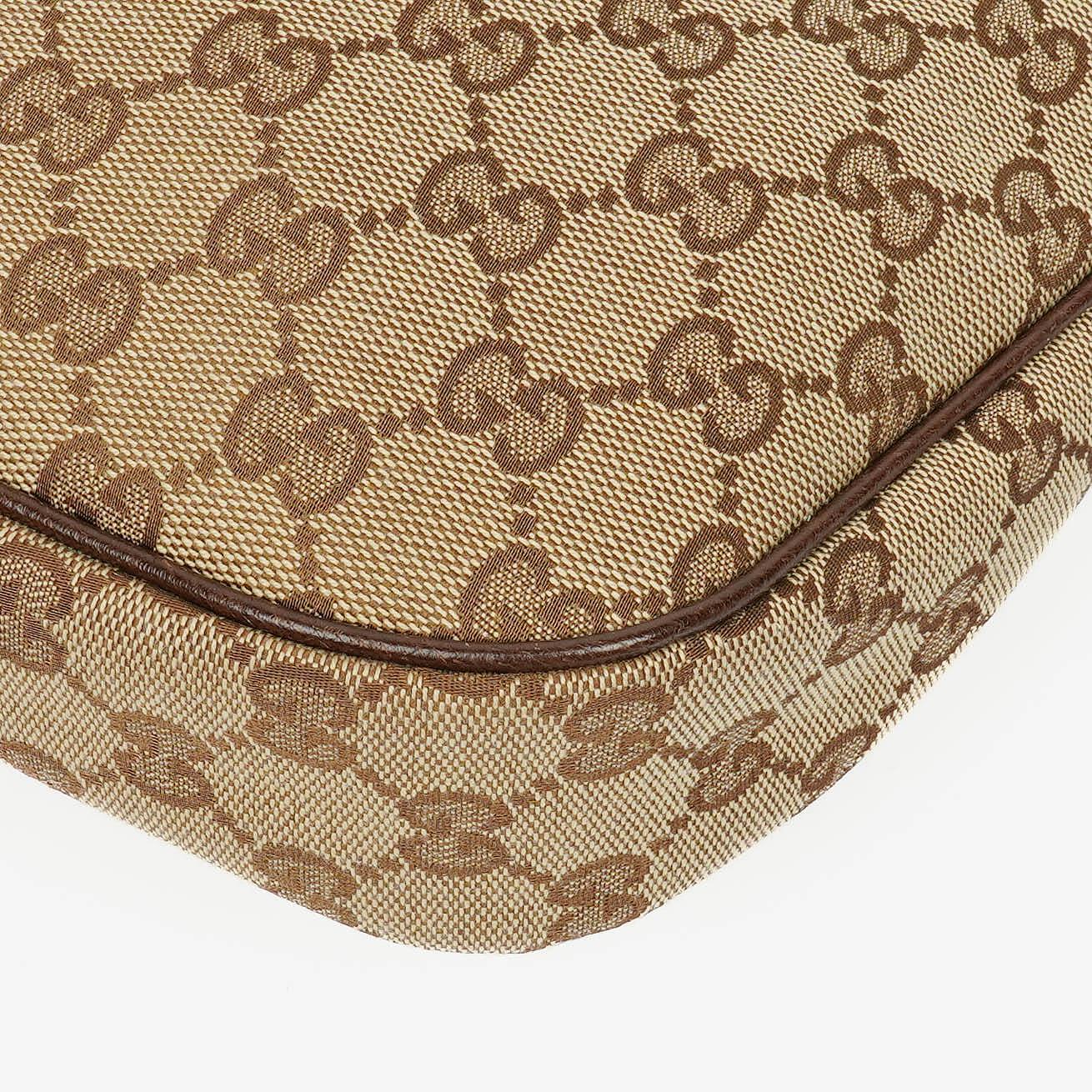 Gucci Monogram Charmy Hobo Bag