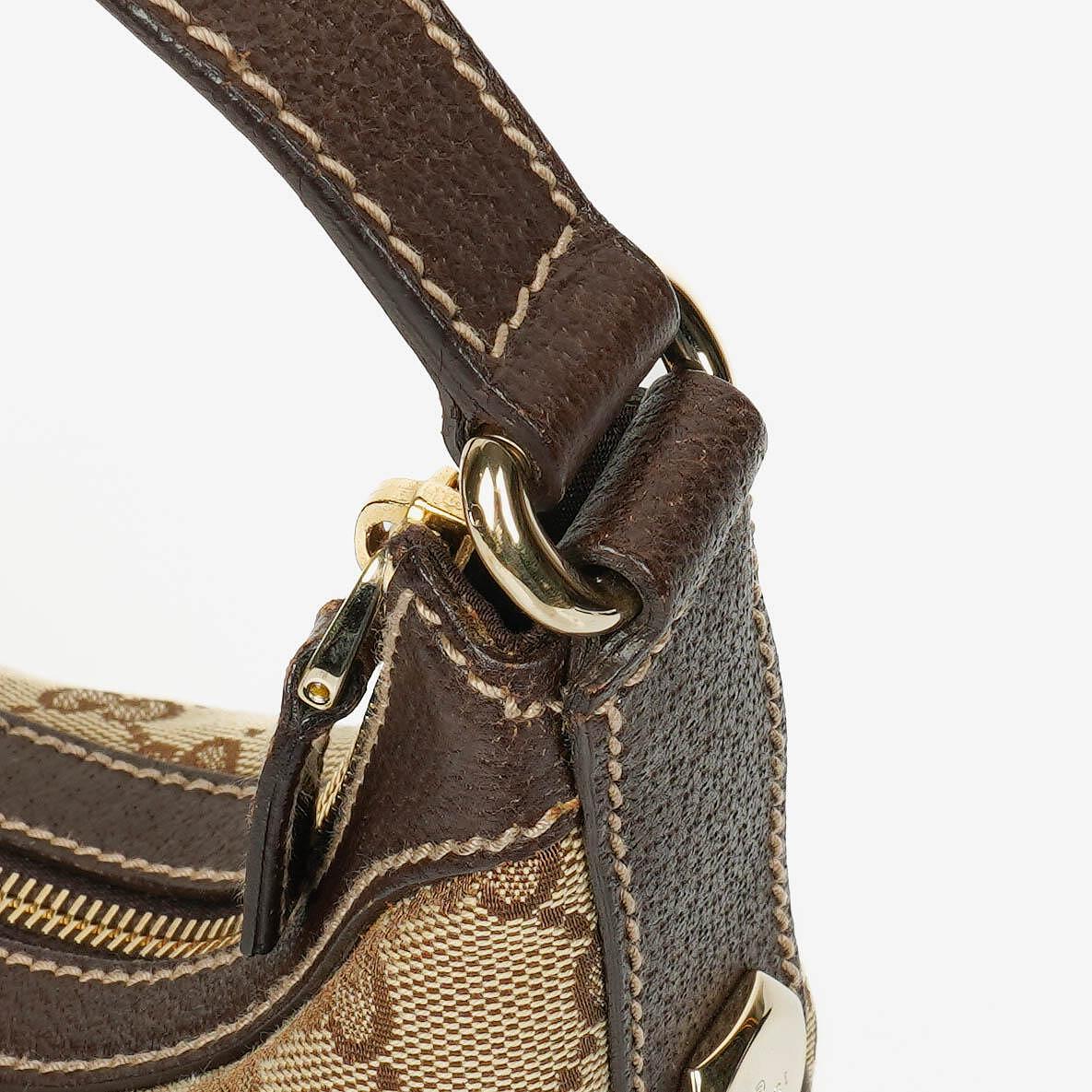 Gucci Monogram Charmy Hobo Bag