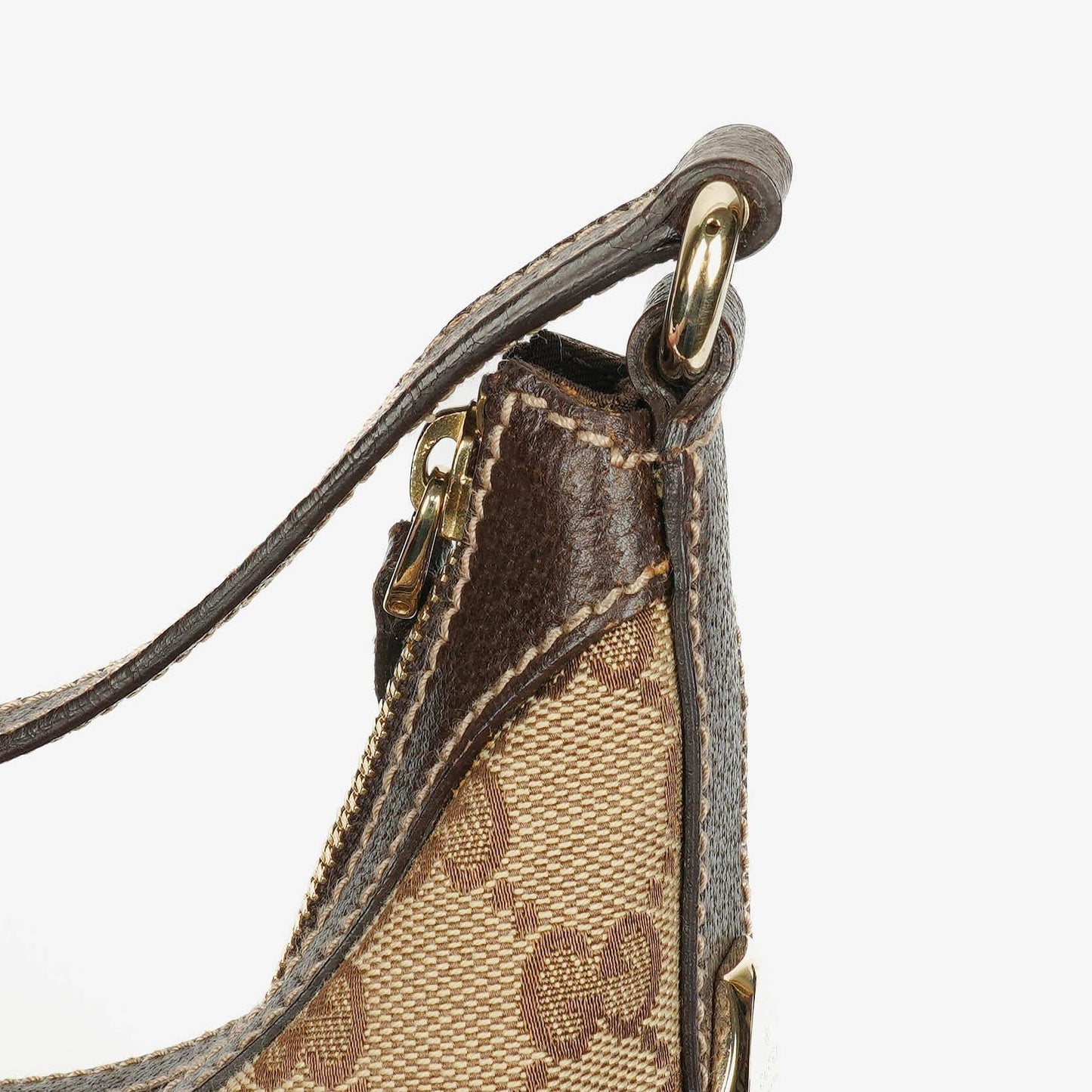 Gucci Monogram Charmy Hobo Bag