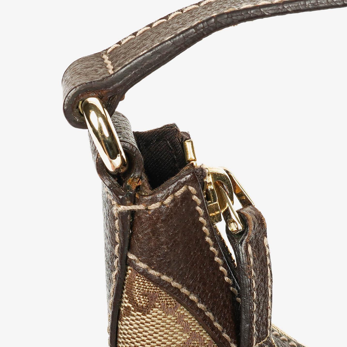 Gucci Monogram Charmy Hobo Bag
