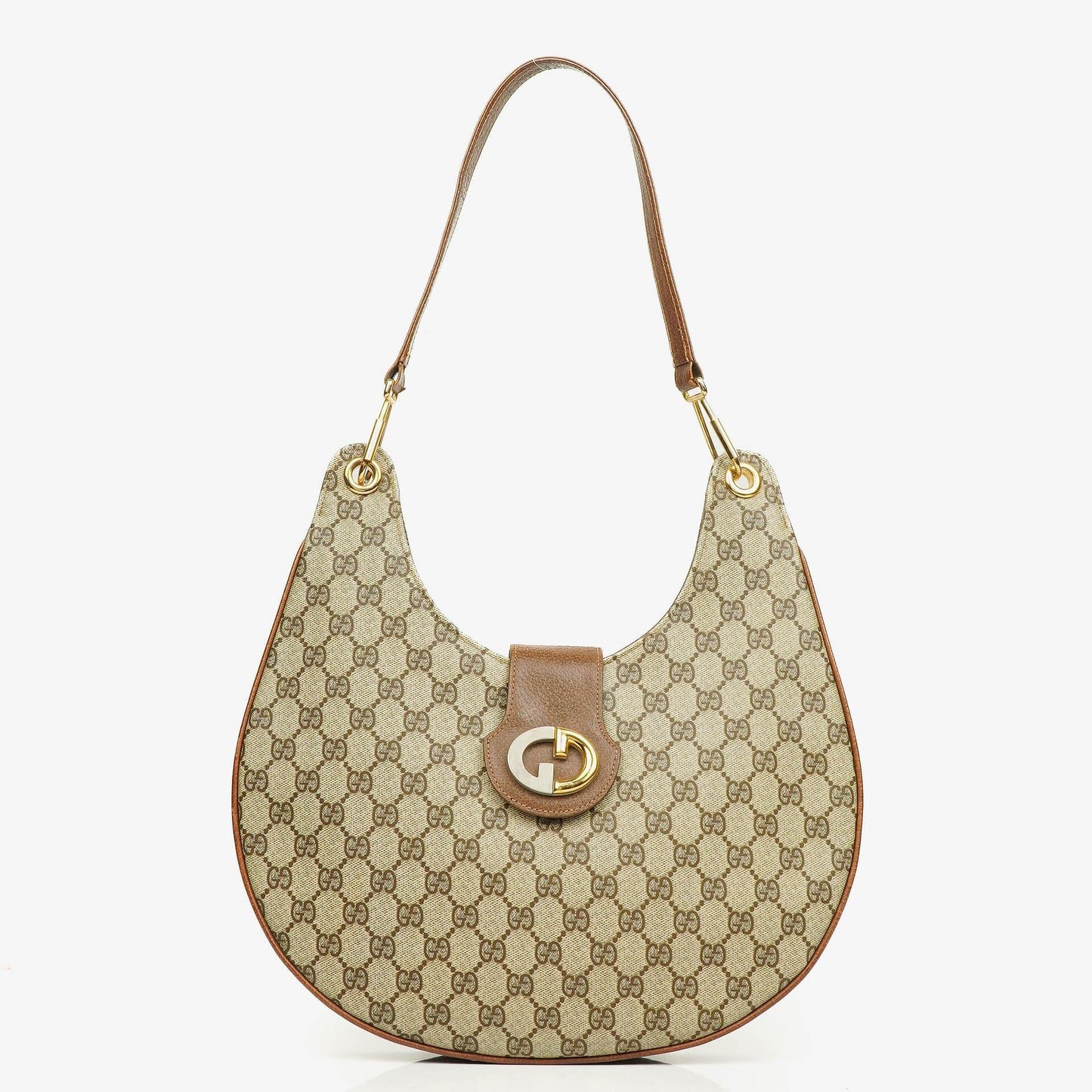 Gucci Monogram GG Supreme Hobo Bag