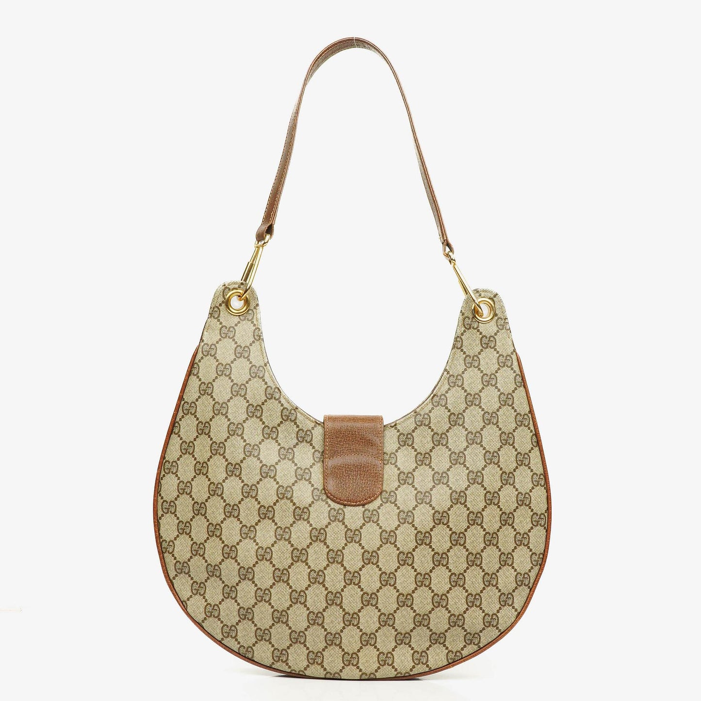 Gucci Monogram GG Supreme Hobo Bag