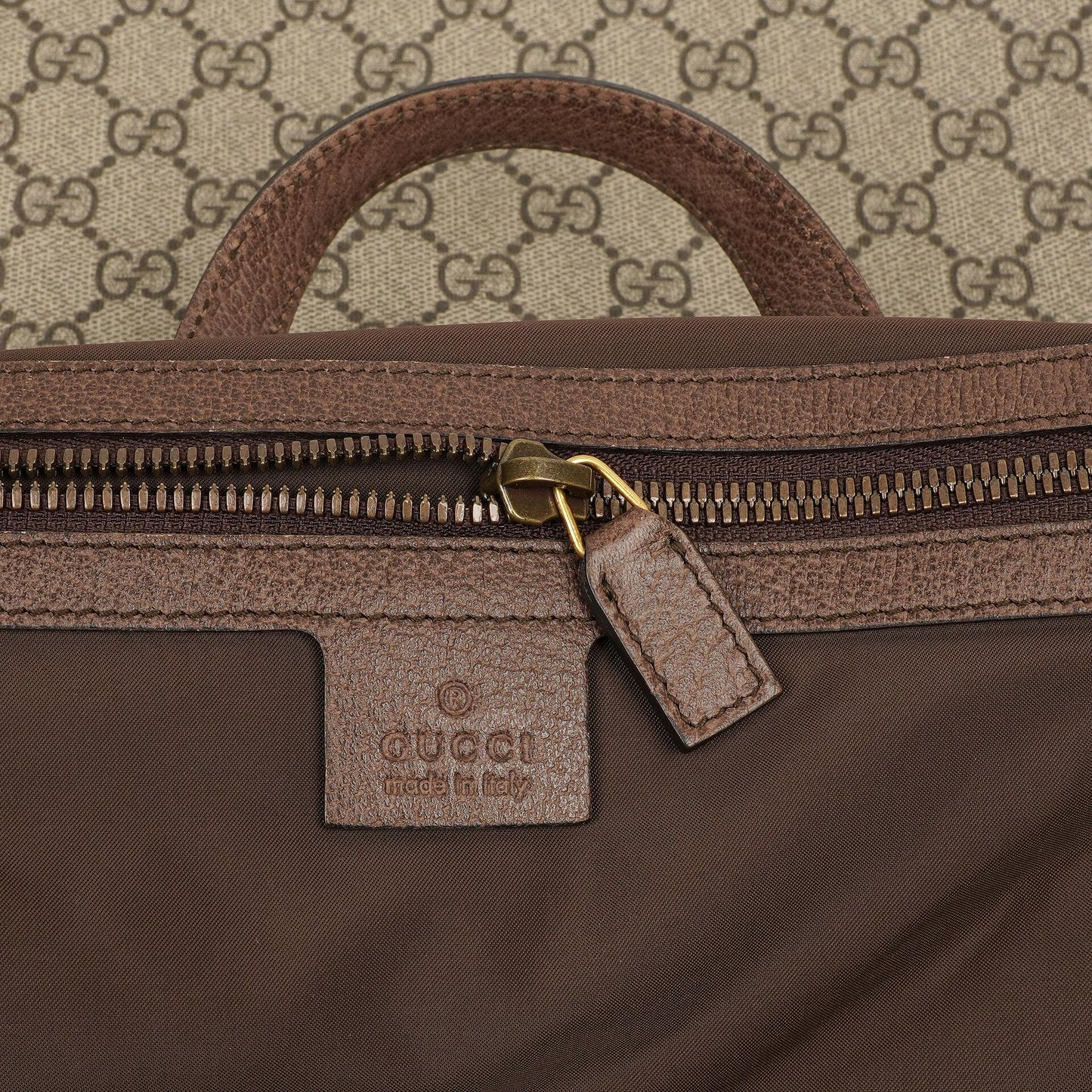 Gucci Neo Vintage Drawstring Backpack Top Handle