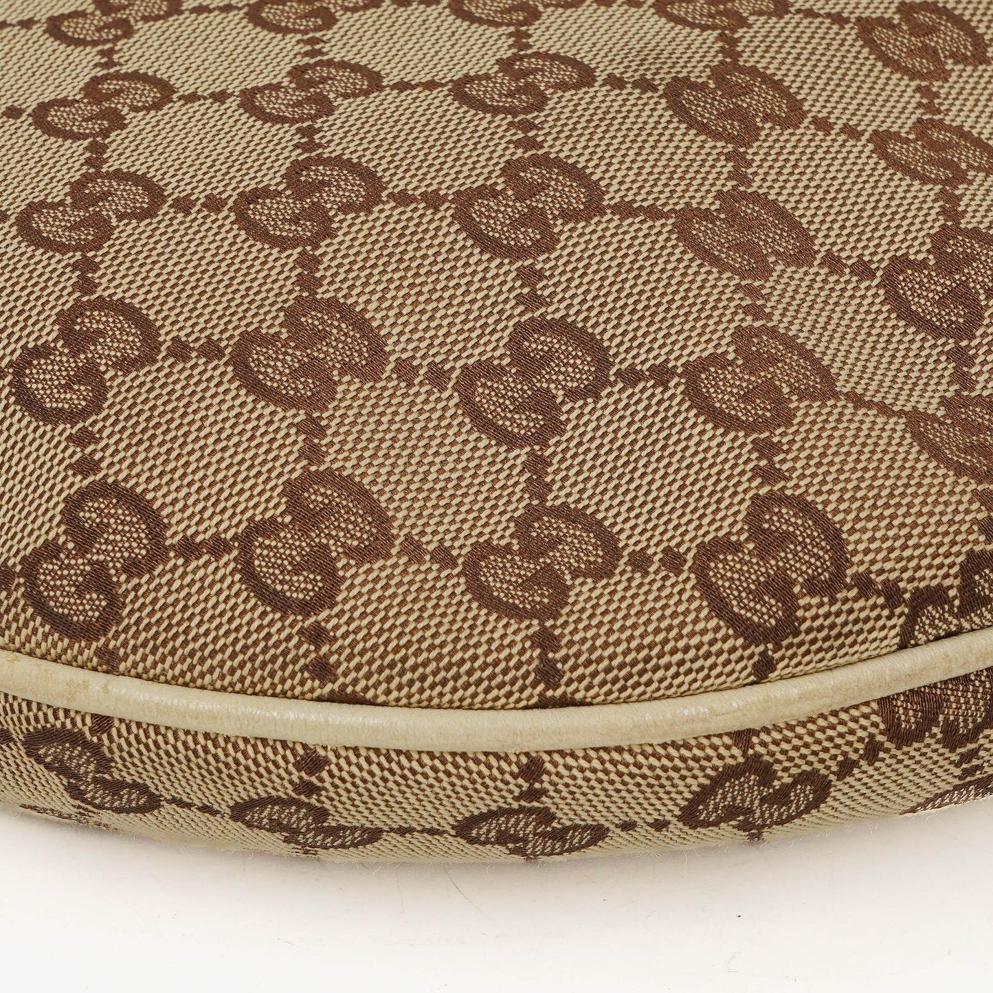 Gucci New Britt Half Moon Monogram Medium Hobo Bag