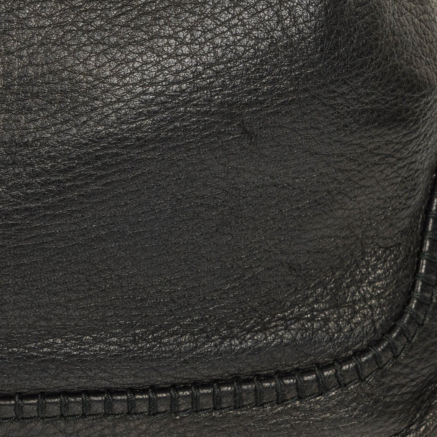 Gucci New Jackie Black Pebbled Leather Bag