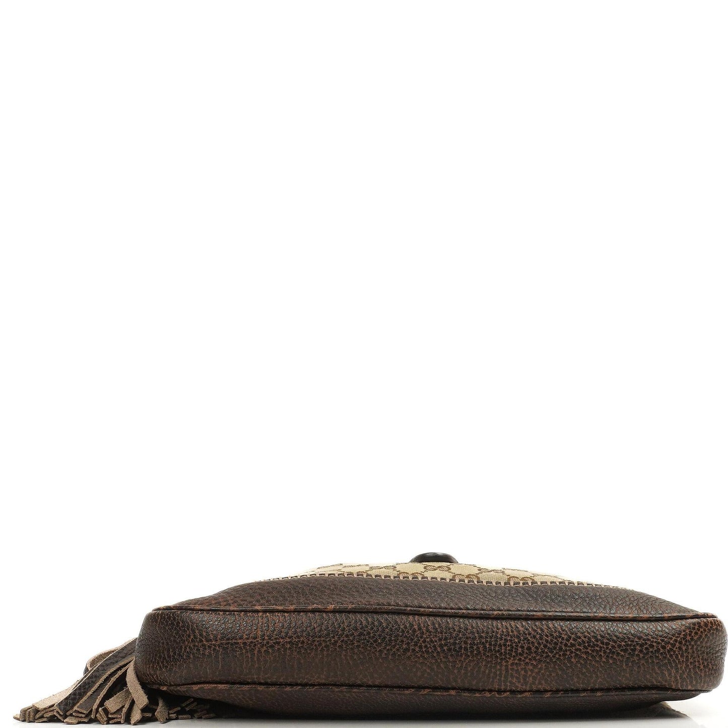 Gucci New Jackie Medium Hobo Bag Brown GG Monogram