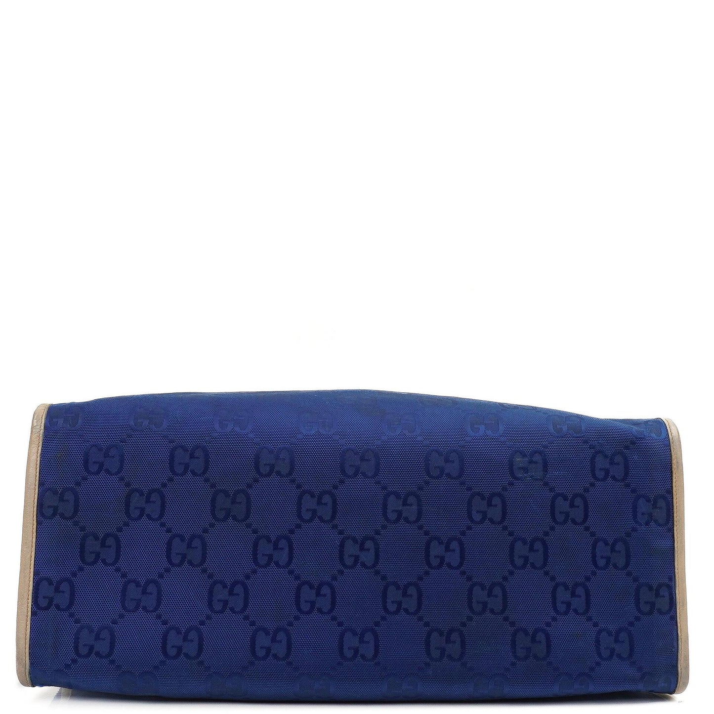 Gucci Off The Grid Tote Bag Orient Blue GG Econyl Nylon Monogram Large
