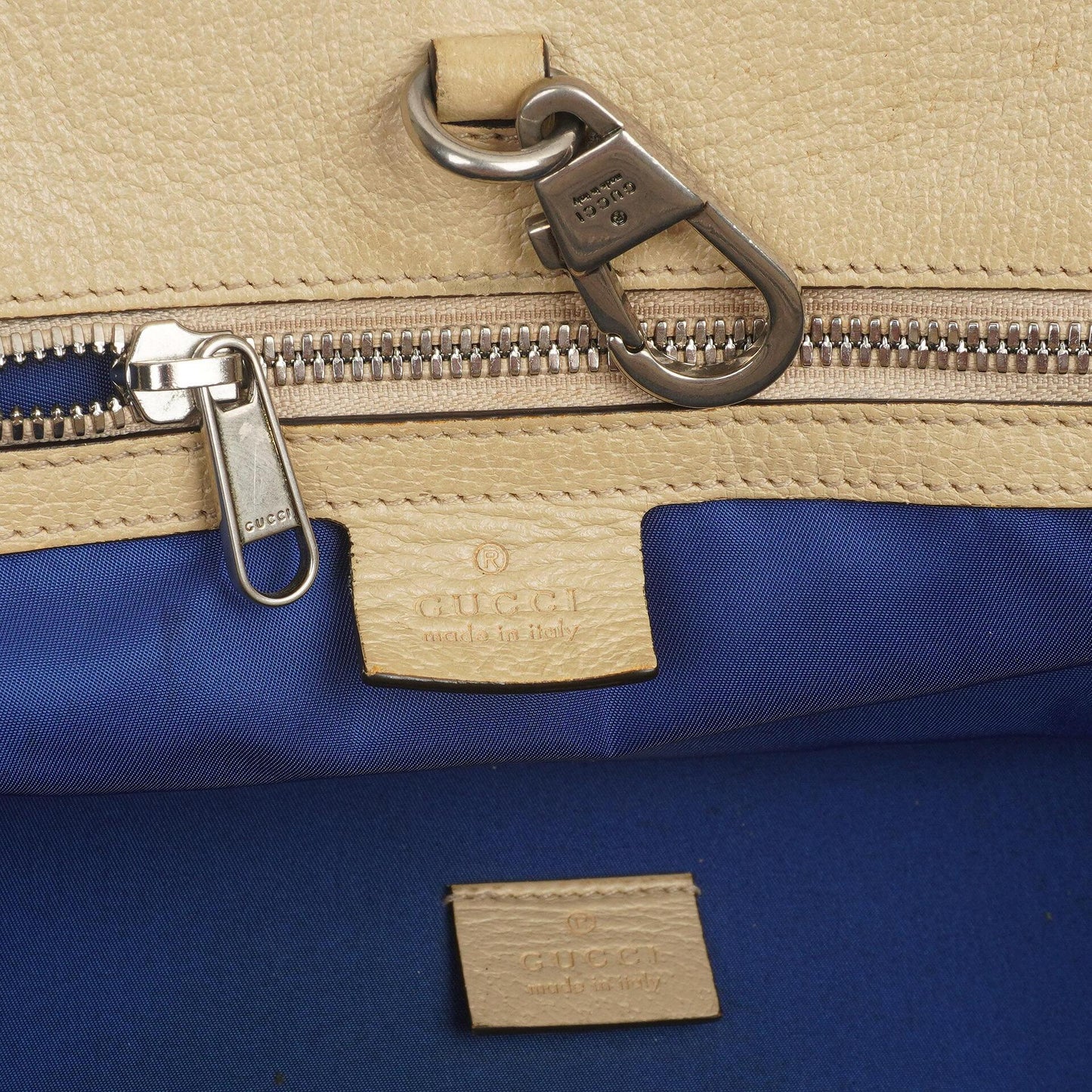 Gucci Off The Grid Tote Bag Orient Blue GG Econyl Nylon Monogram Large
