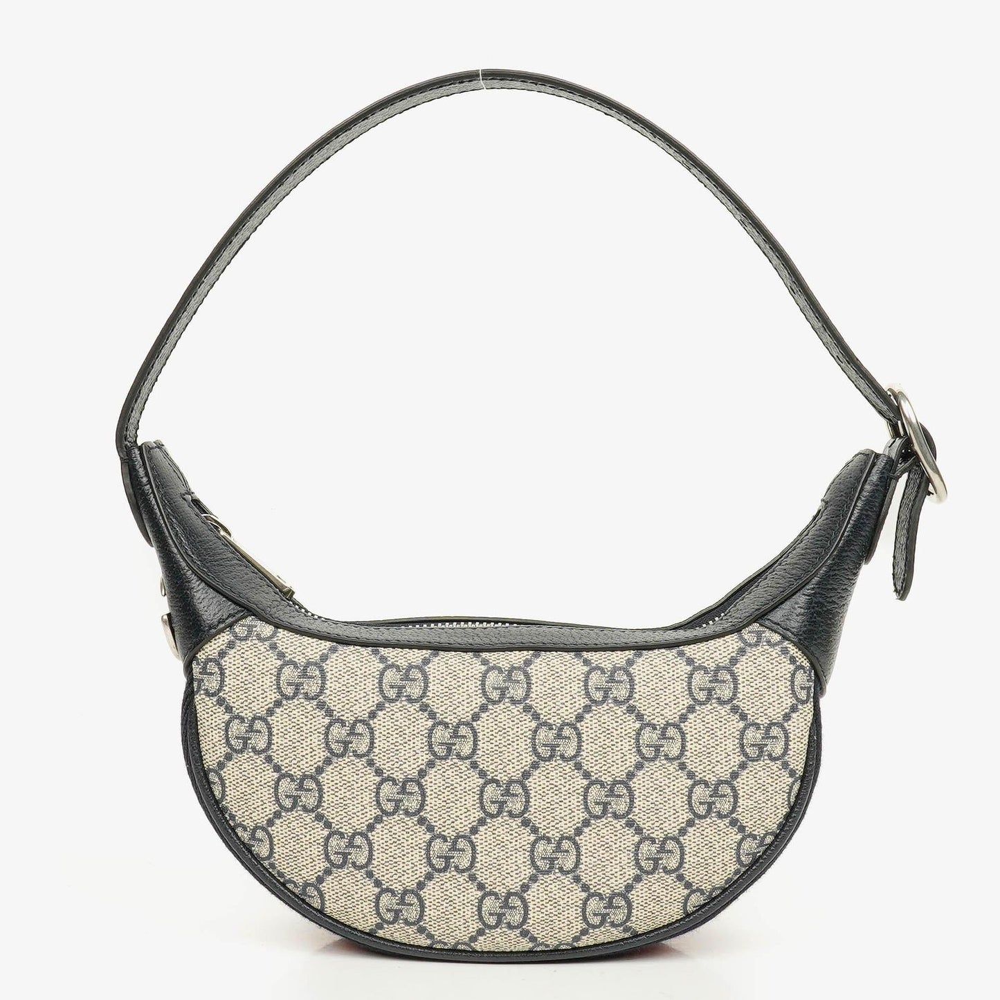 Gucci Ophidia GG Supreme Canvas And Navy Leather Mini Bag
