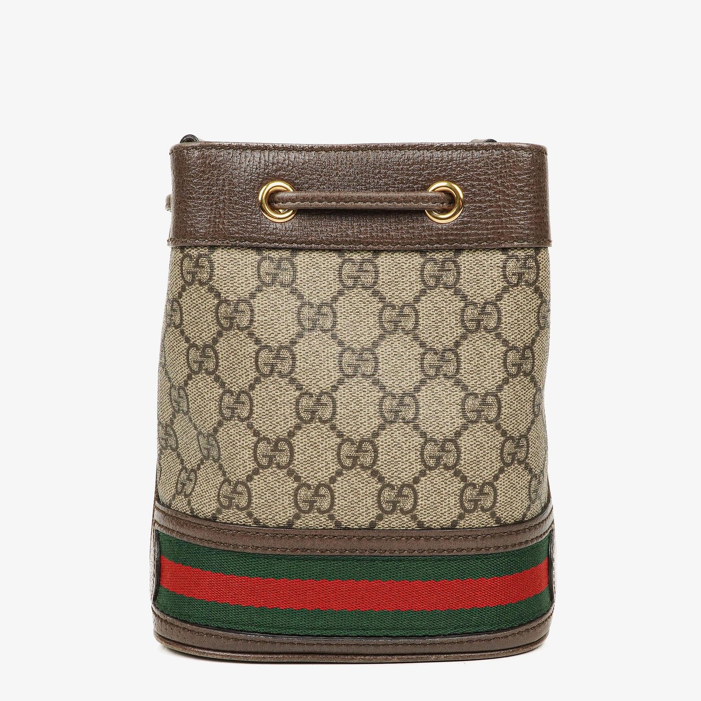 Gucci Ophidia Mini GG Web Bucket Bag