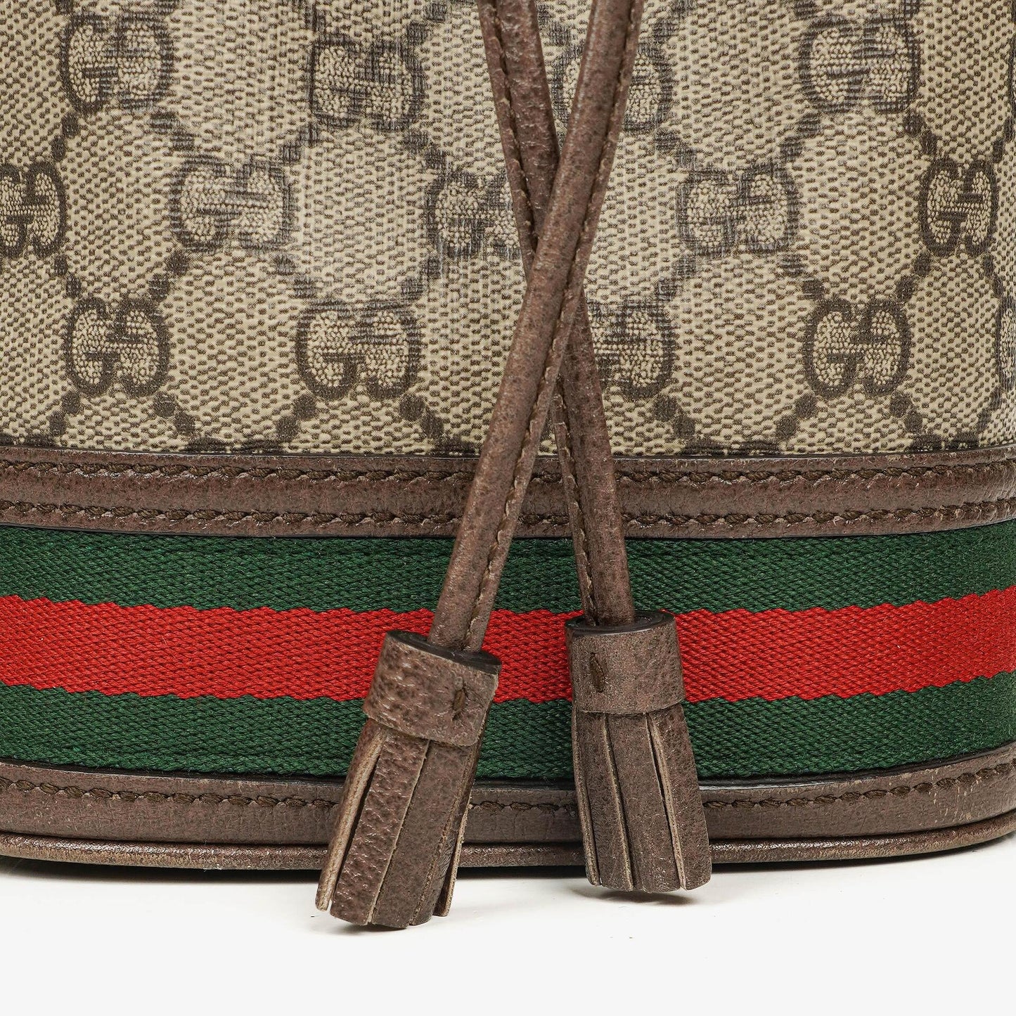 Gucci Ophidia Mini GG Web Bucket Bag
