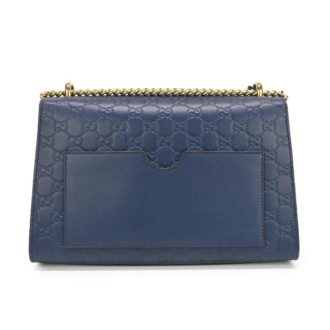 Gucci Monogram Chain Leather Crossbody